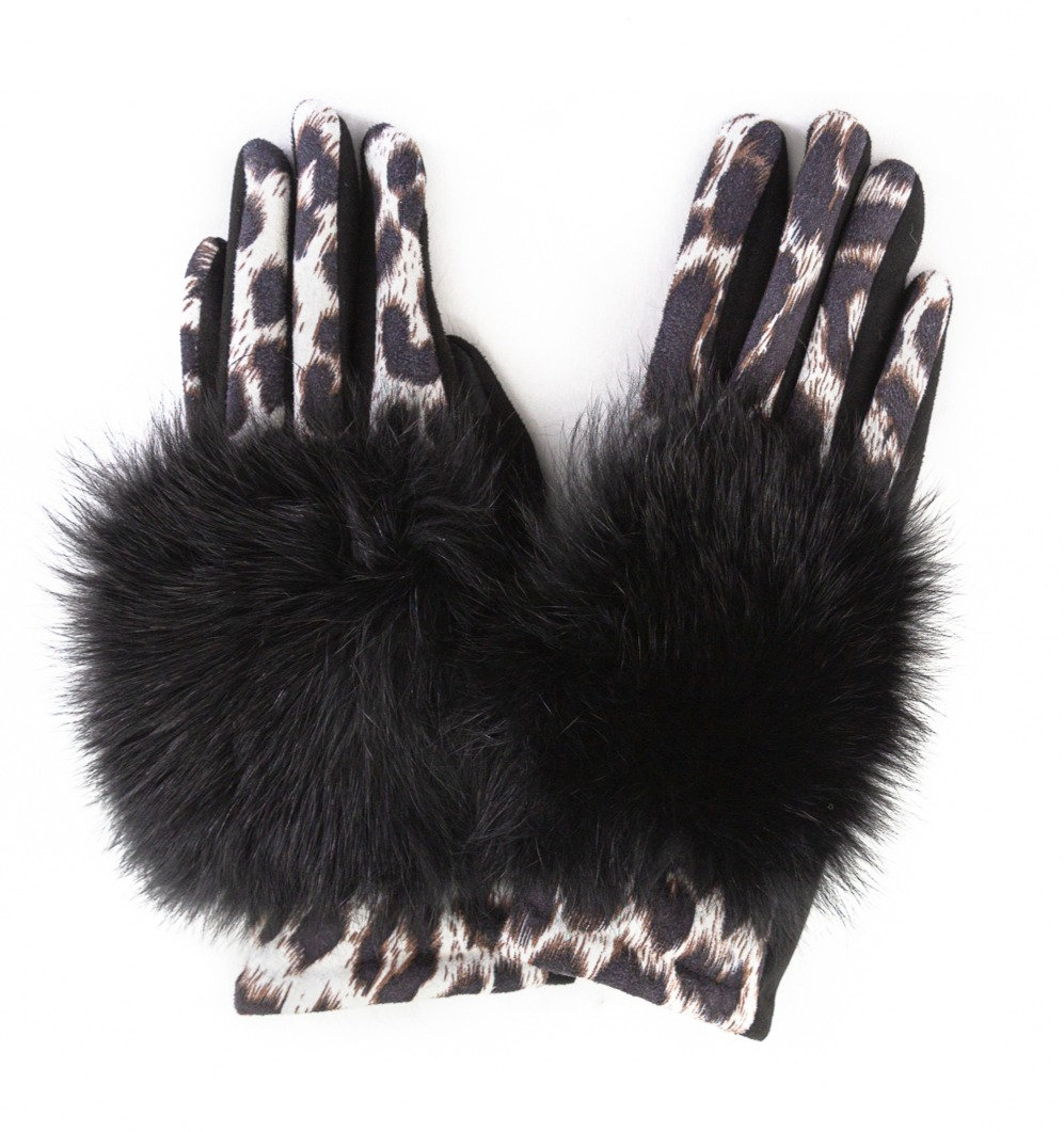 Gants Animal avec Fourrure Mitchie