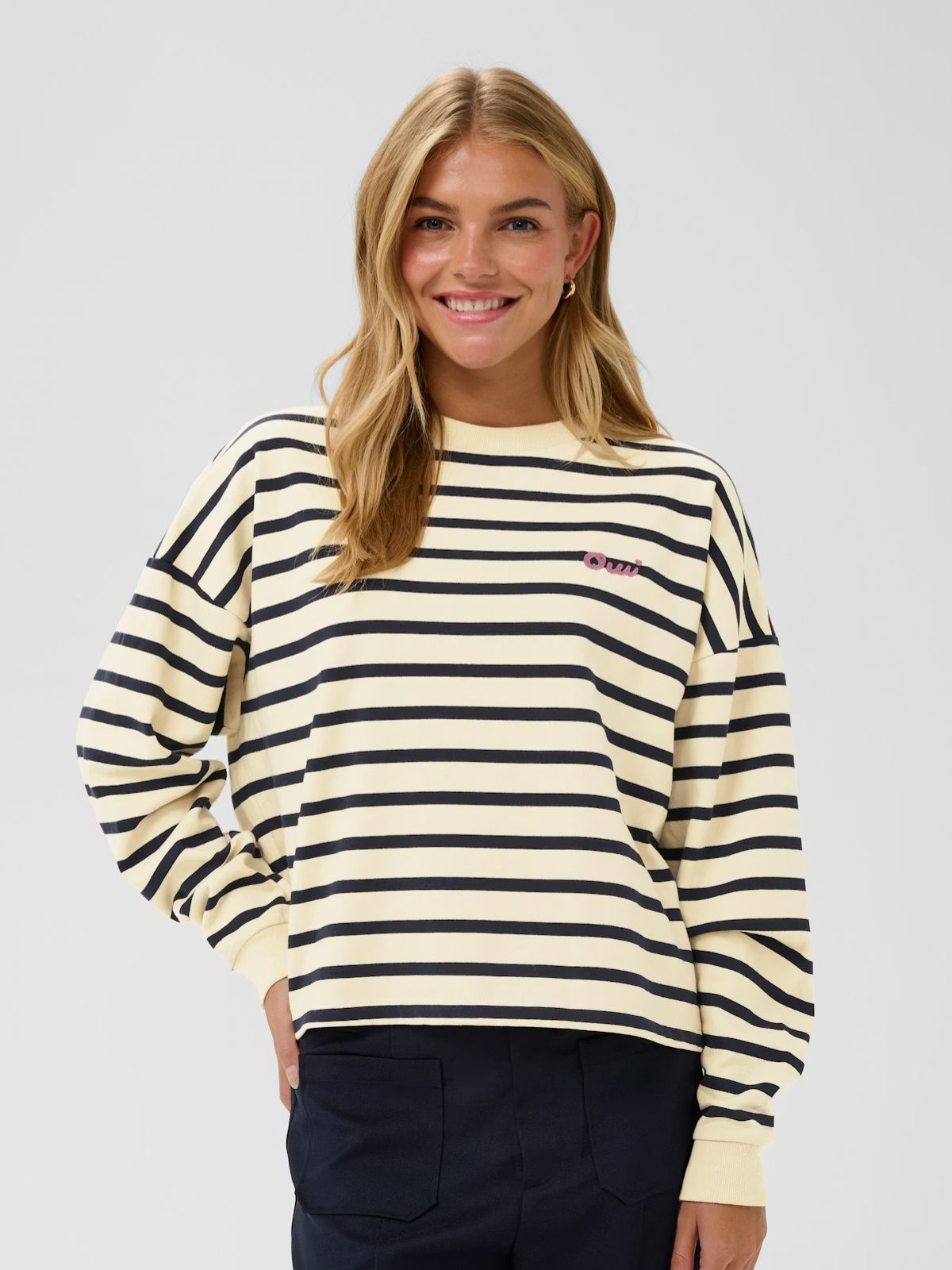 Pull rayé Saint Tropez 