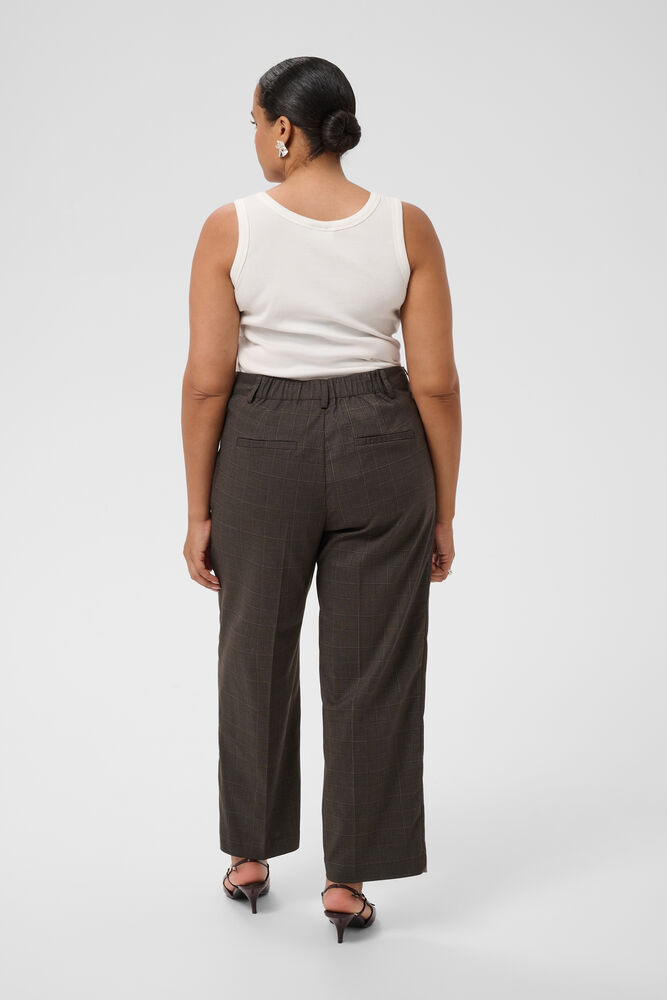 Pantalon à carreaux KClenoma Kaffe Curve