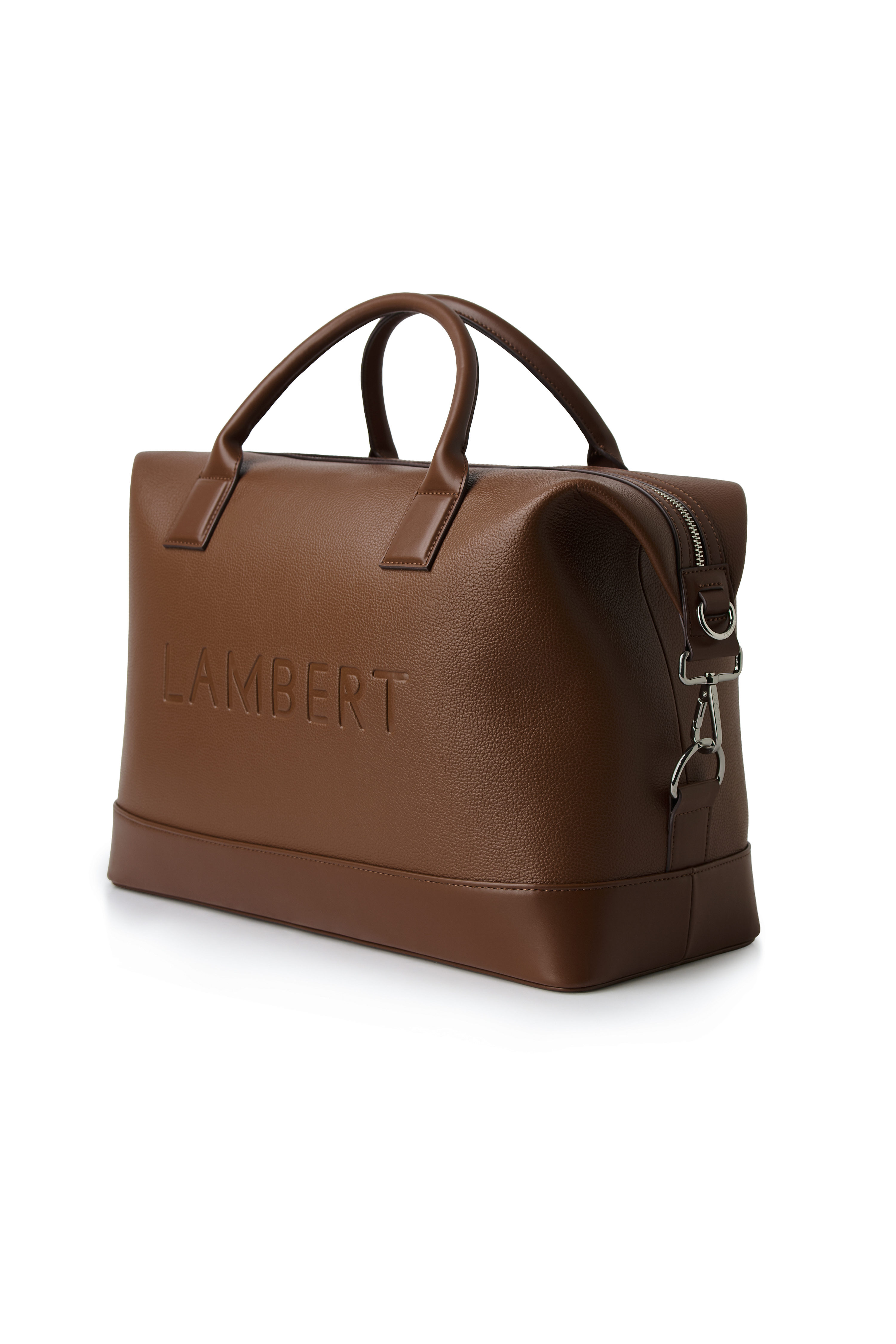 Le Mae- Petit sac de voyage en cuir vegan Lambert
