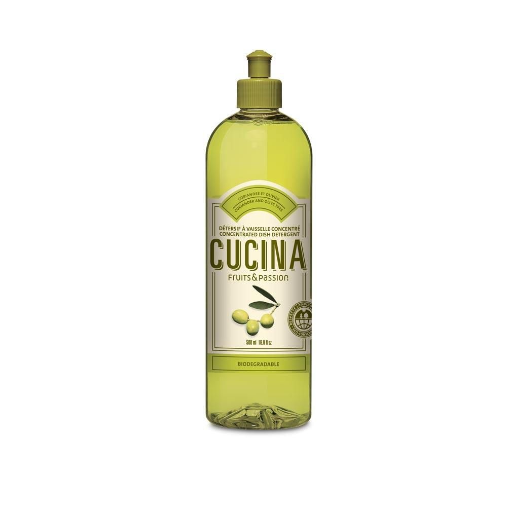 Détersif à Vaisselle Cucina Coriandre et Olivier 500ml