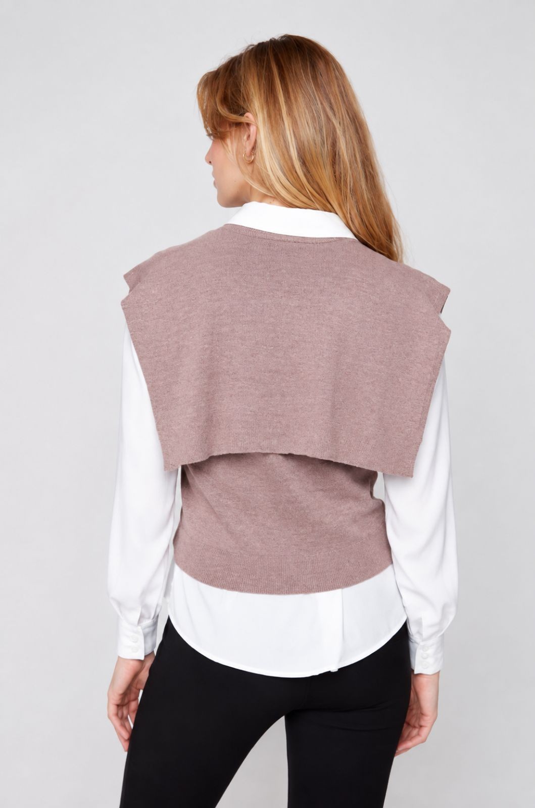 Pull sans manches à nouer Renuar