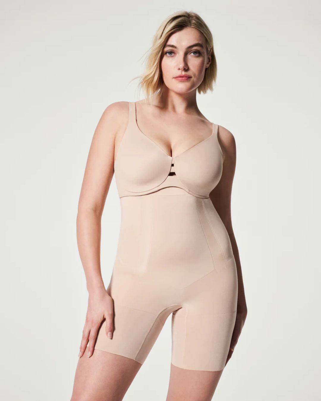Short Sculpt Mi-cuisse Taille Haute SPANX PS1915 Soft Nude 1X