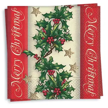 Serviette de table Holly Border