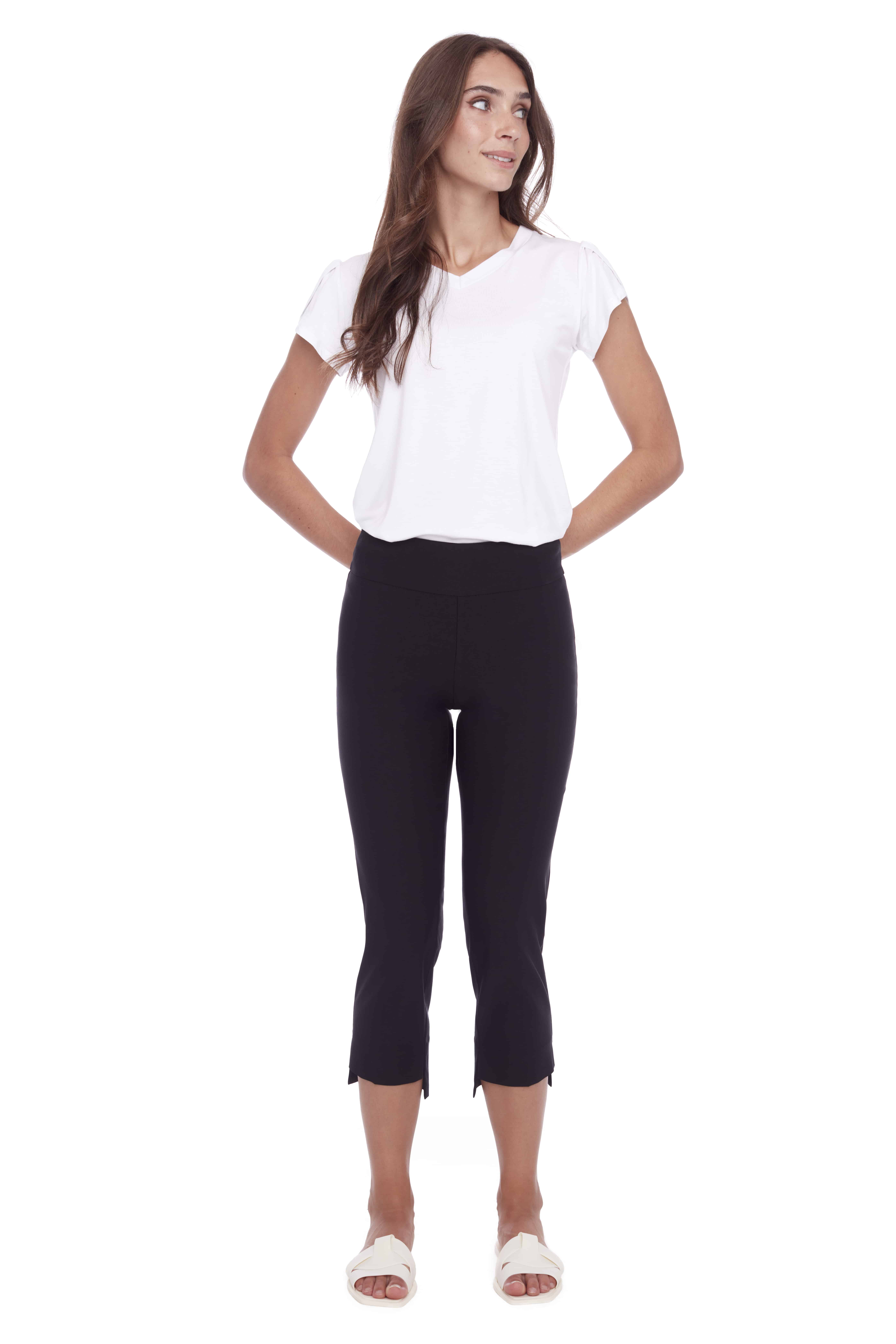 Pantalon Cropped Techno à Poignet Inversé Up 68073