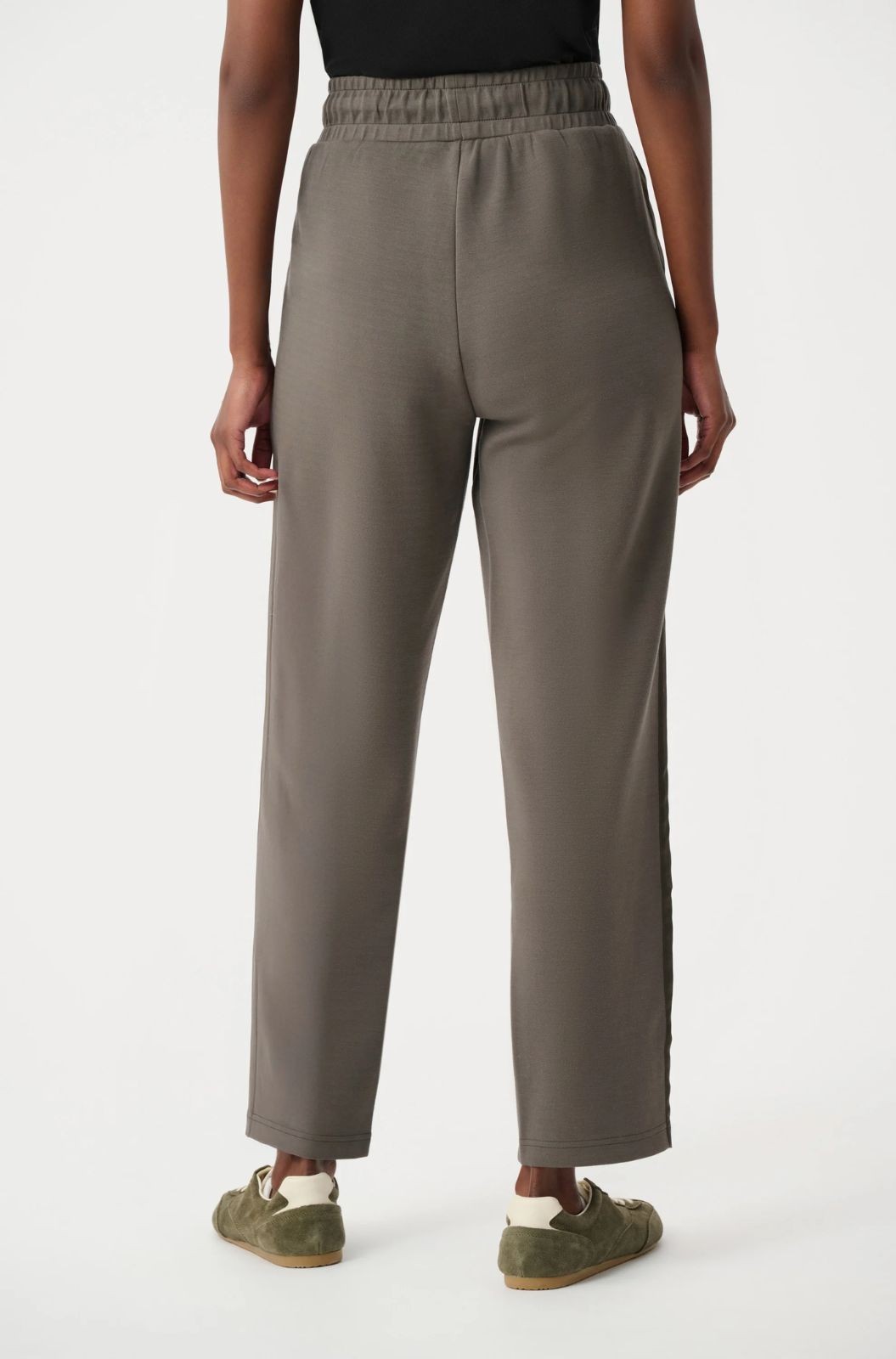 Pantalon en jersey scuba à jambe droite Joseph Robkoff