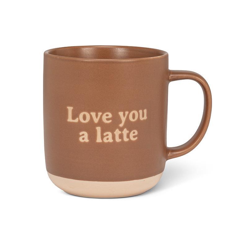 Tasse Love You a Latte en porcelaine