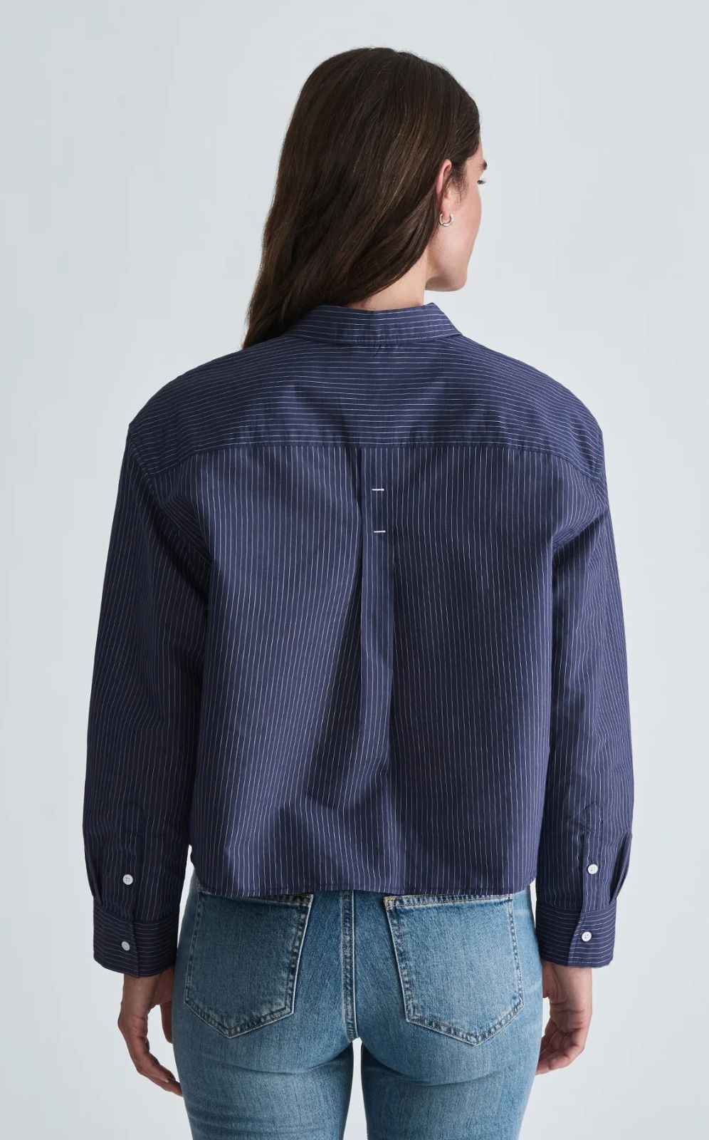 Chemise courte boutonnée à une poche Mavi