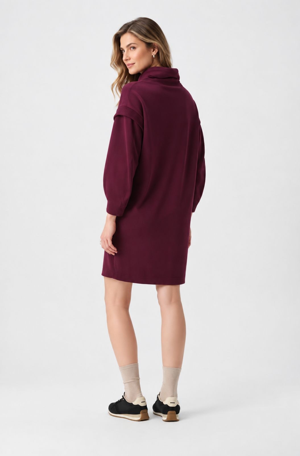 Robe pull courte à col montant Joseph Ribkoff