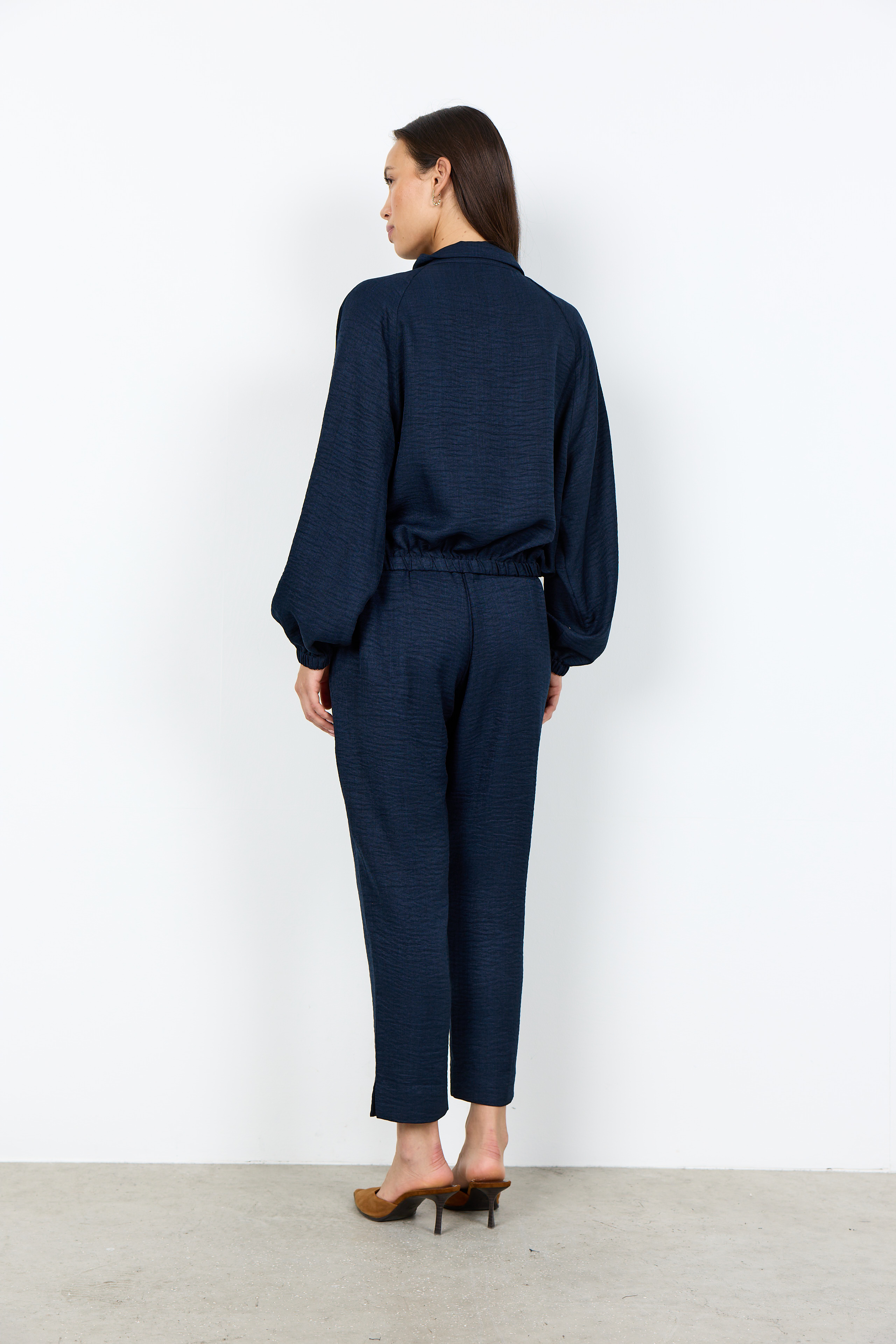 Veste zippée texturée Charissa Soya Concept