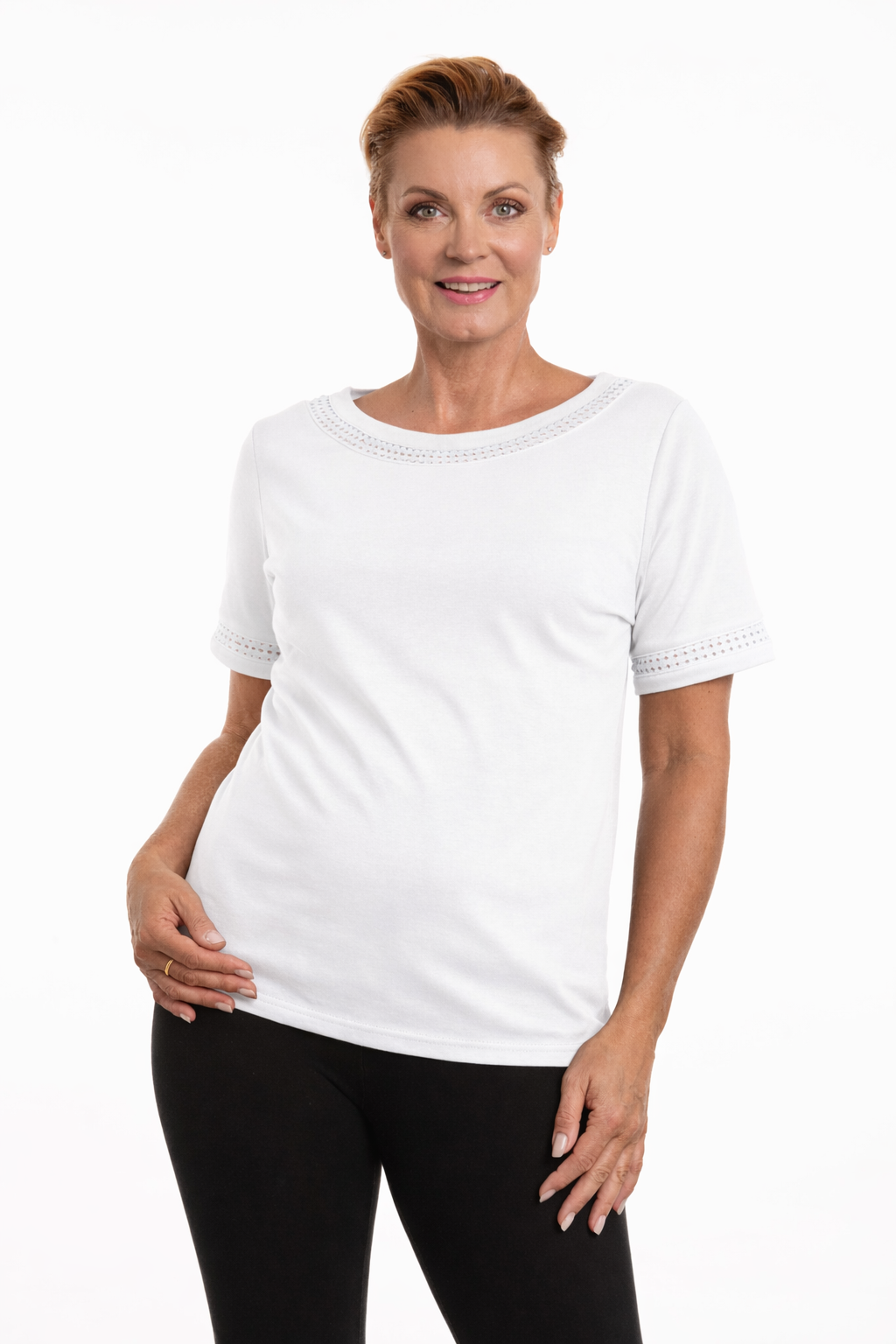 T-Shirt avec détail La Madona