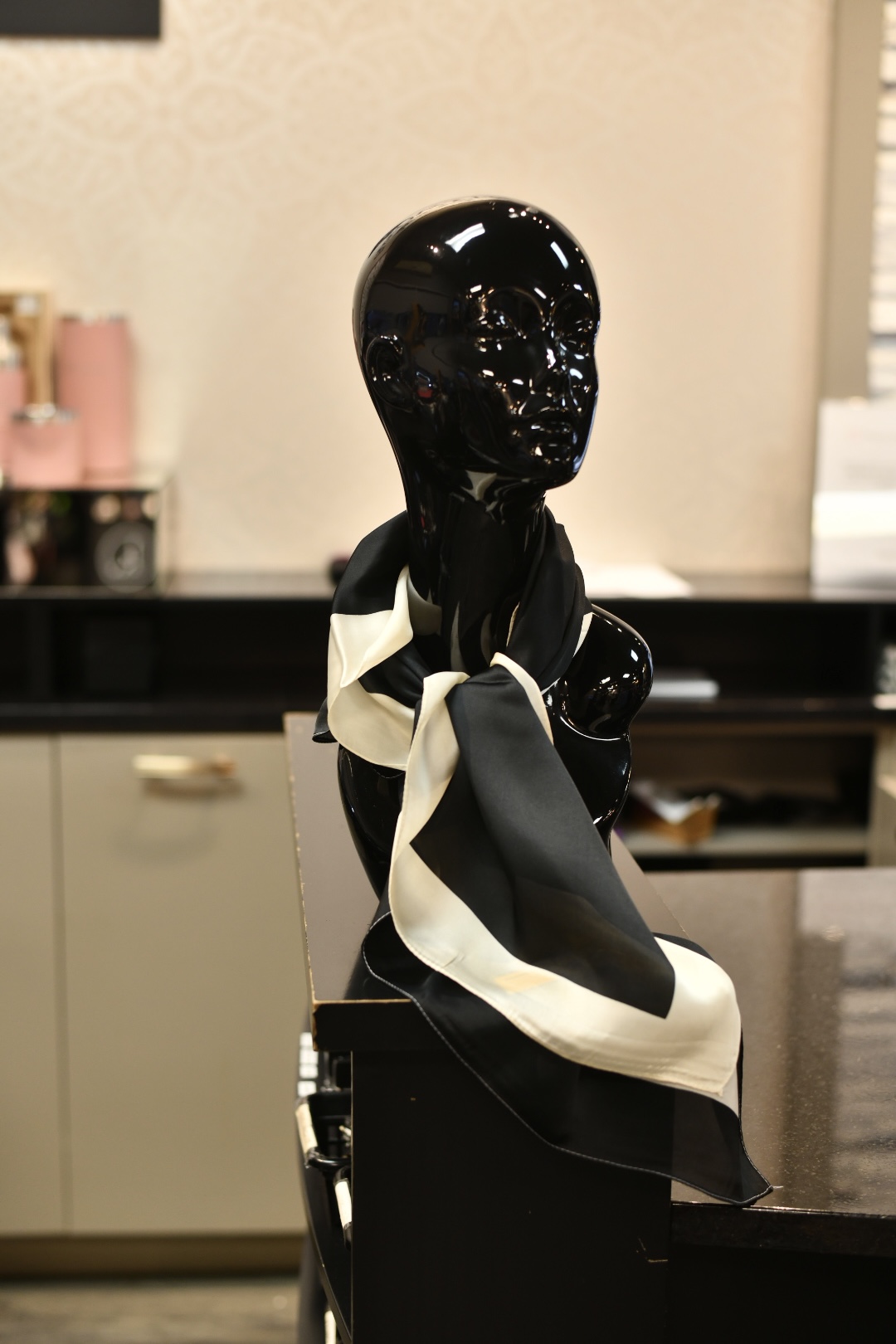 Foulard en soie carré Design Fashion