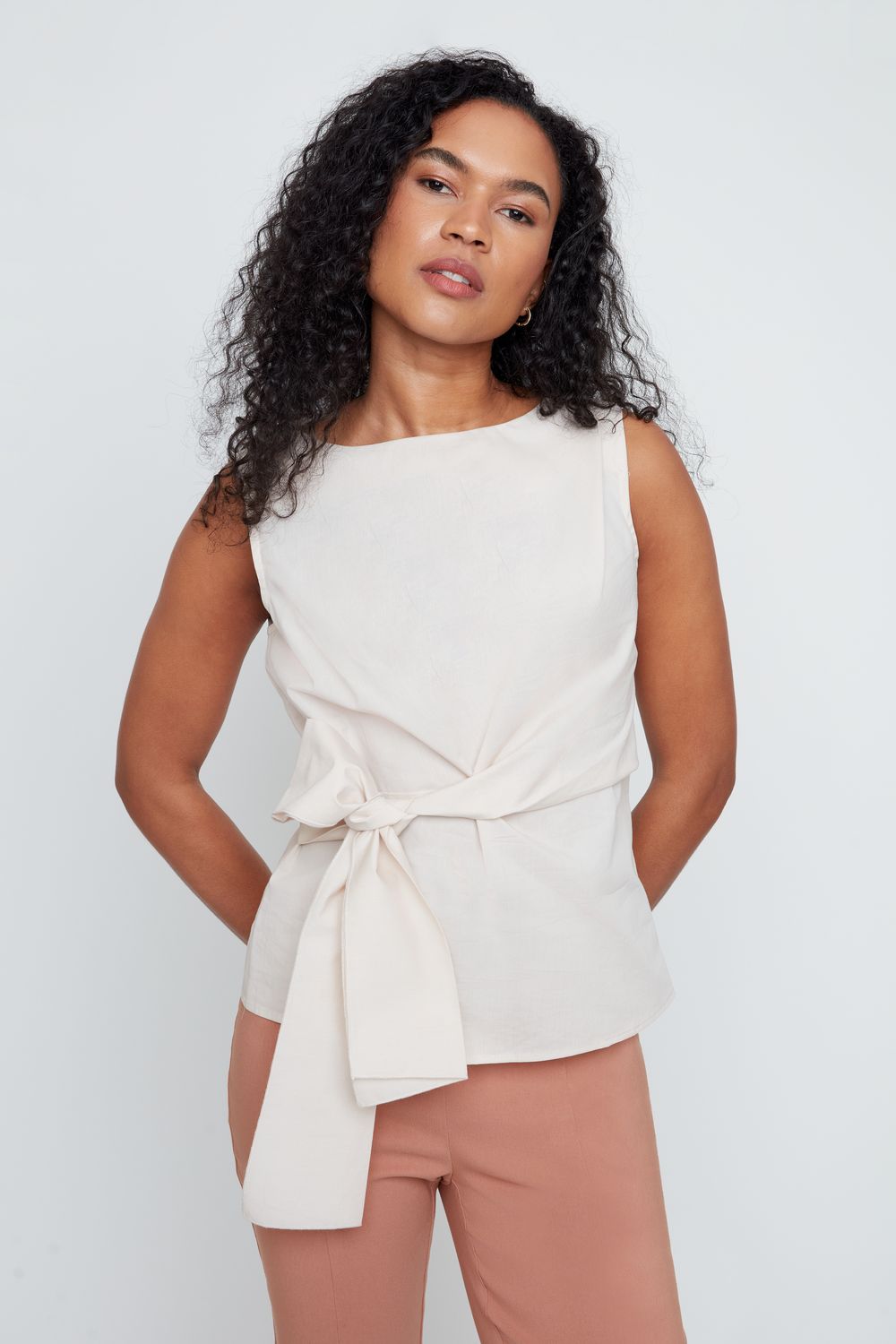 Camisole avec noeud Renuar