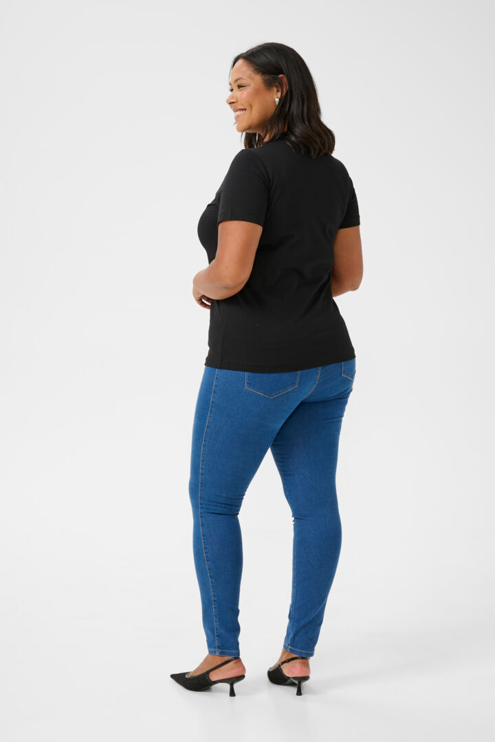 T-Shirt avec Brillant KCviana Kaffe Curve 10582804