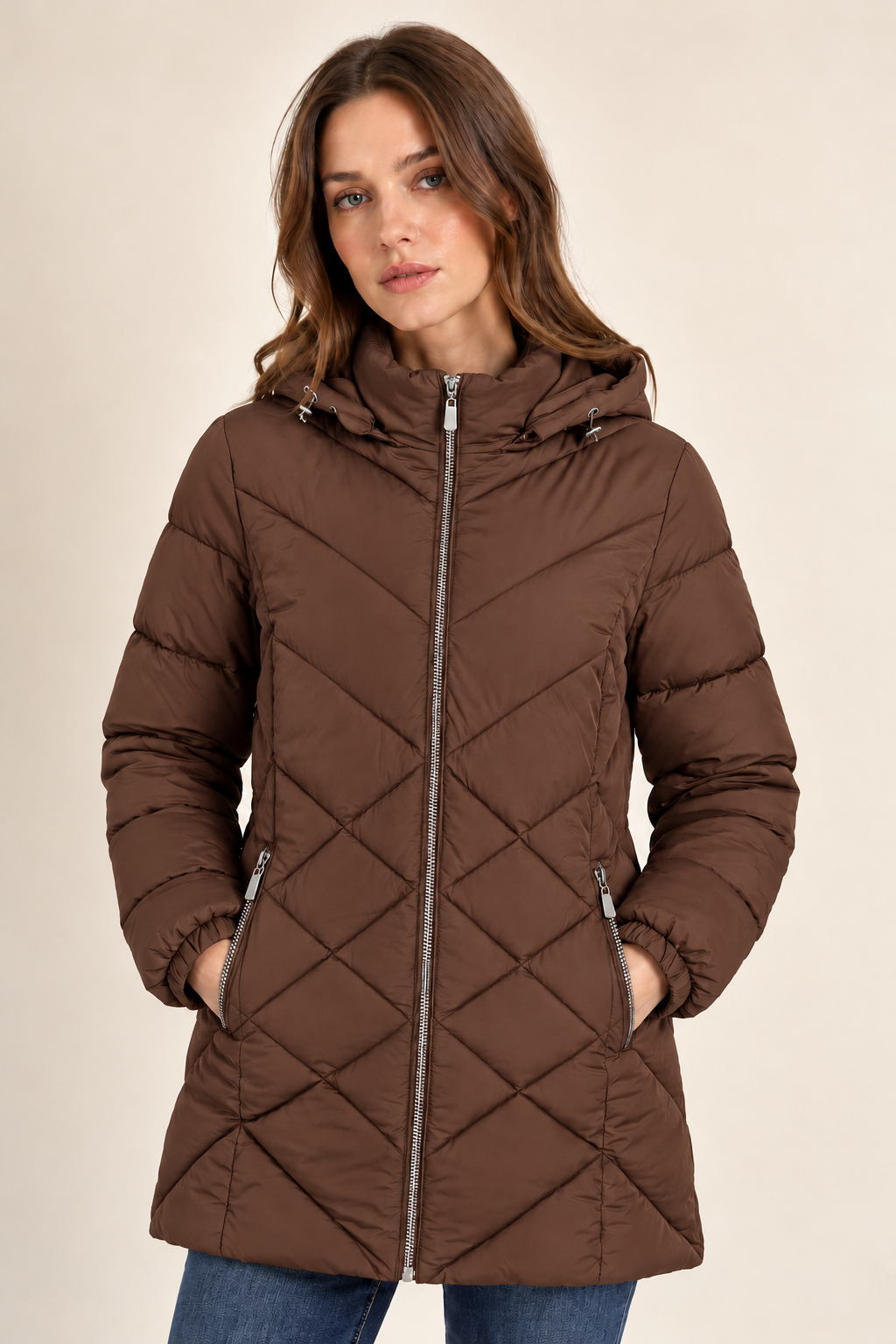 Manteau matelassé à capuche Sunday