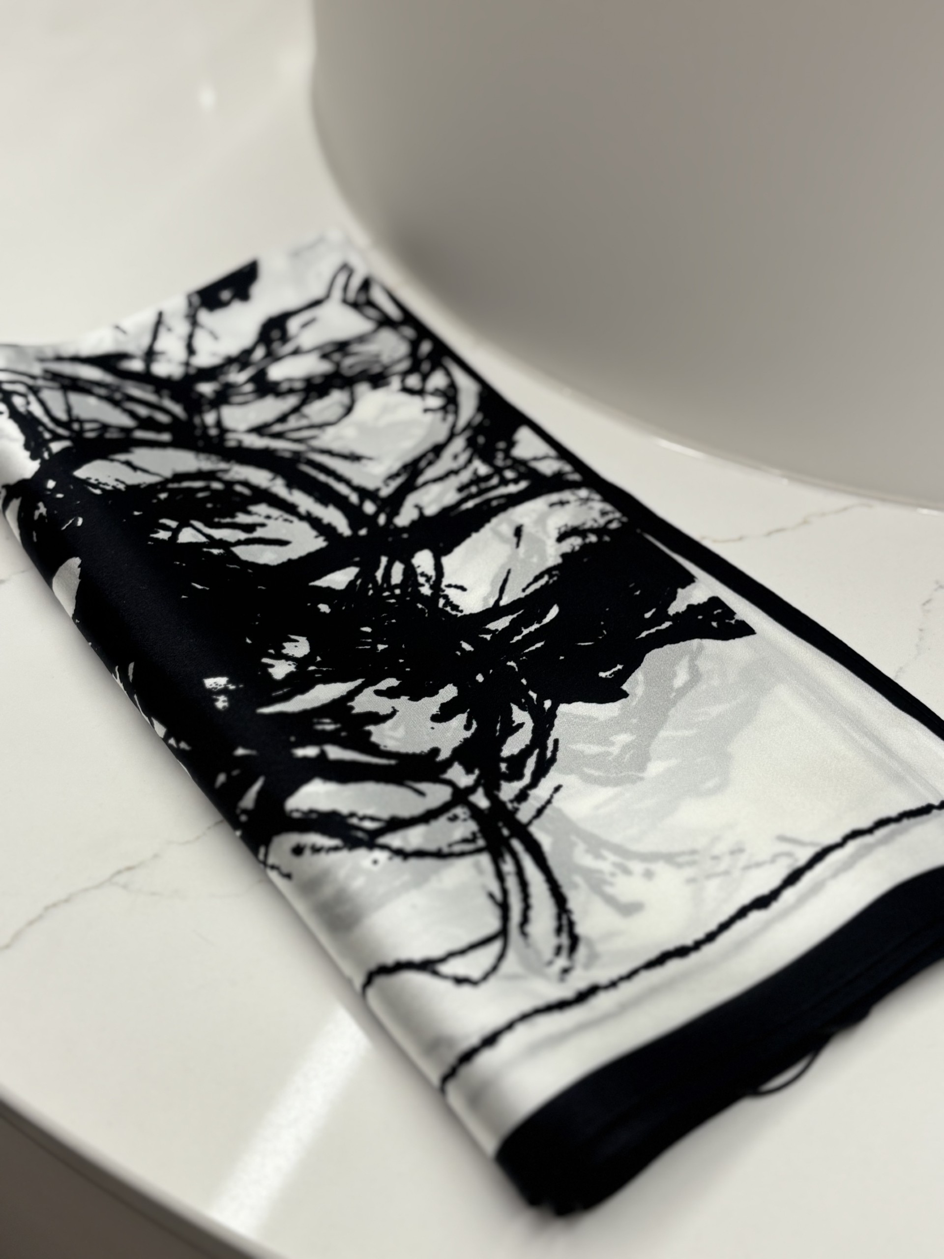 Foulard en soie Tom & Eva 