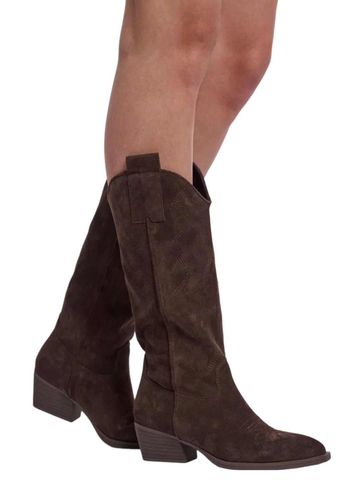 Bottes de cowboy Pari en suédine Rino & Pelle