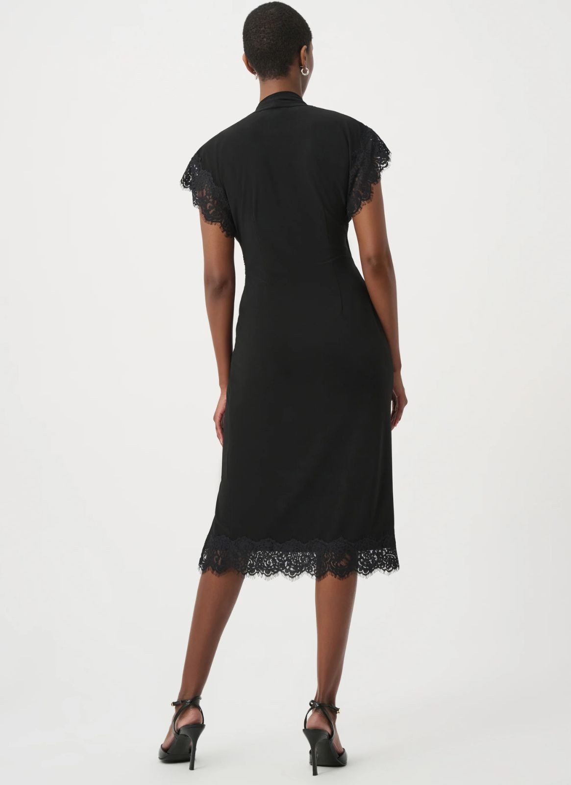 Robe fourreau bordée de dentelle Joseph Ribkoff