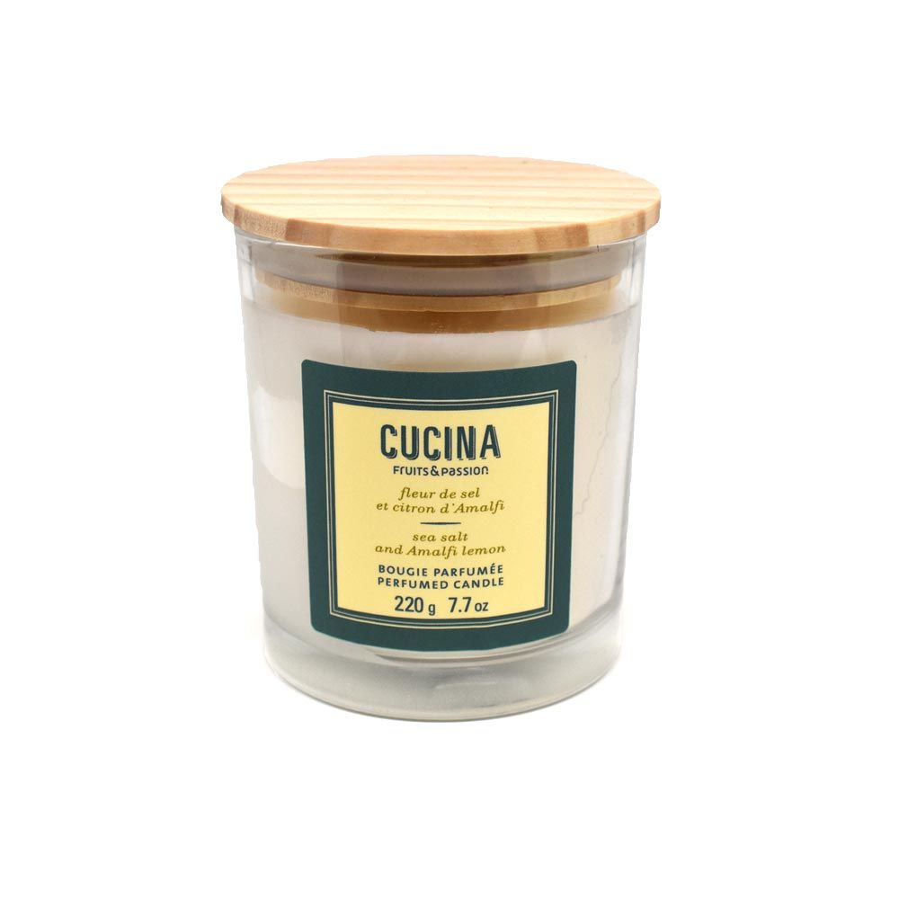 Bougie Parfumée Cucina Fleur de Sel et Citron d