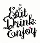 Serviettes de table Eat and Drink