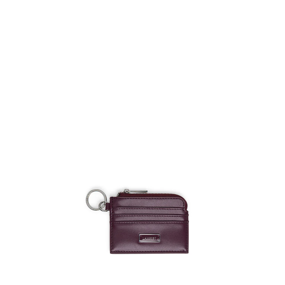 Porte-cartes en Cuir Vegan Cabarnet Lambert Le Melody