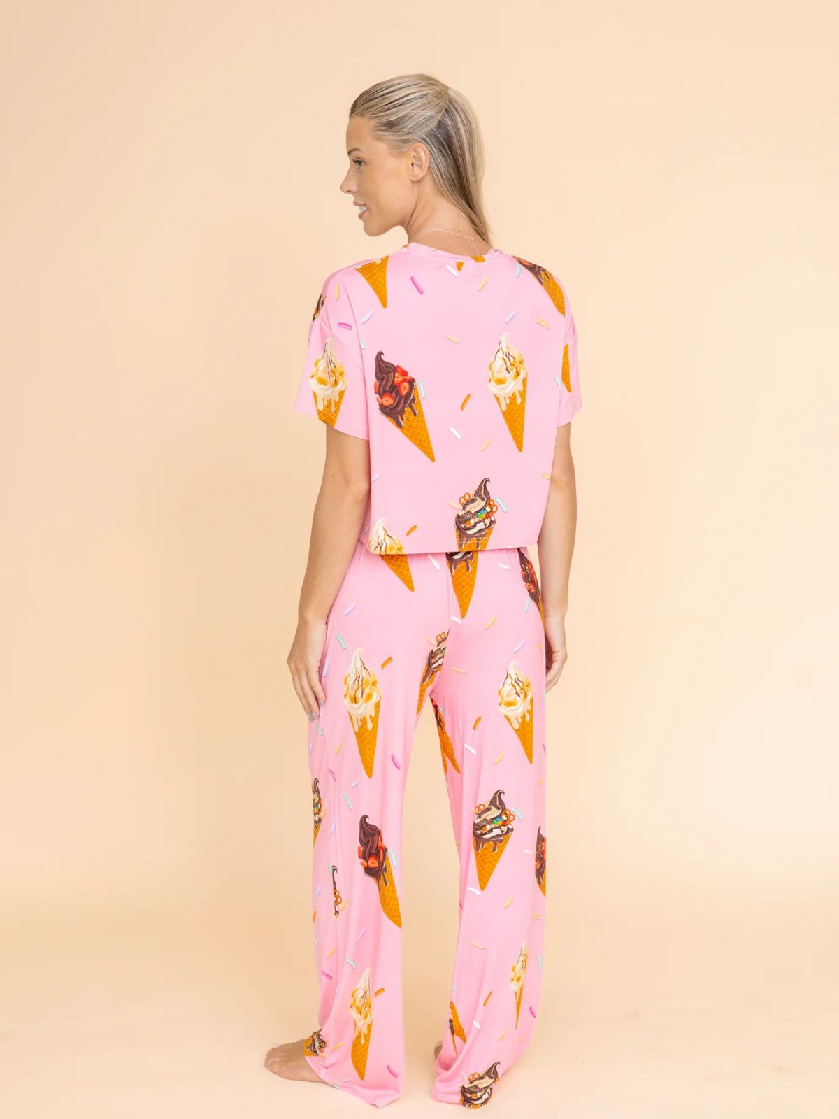 Pantalon Pyjama Évasé « LA BELLE MOLLE » Pop Underwear
