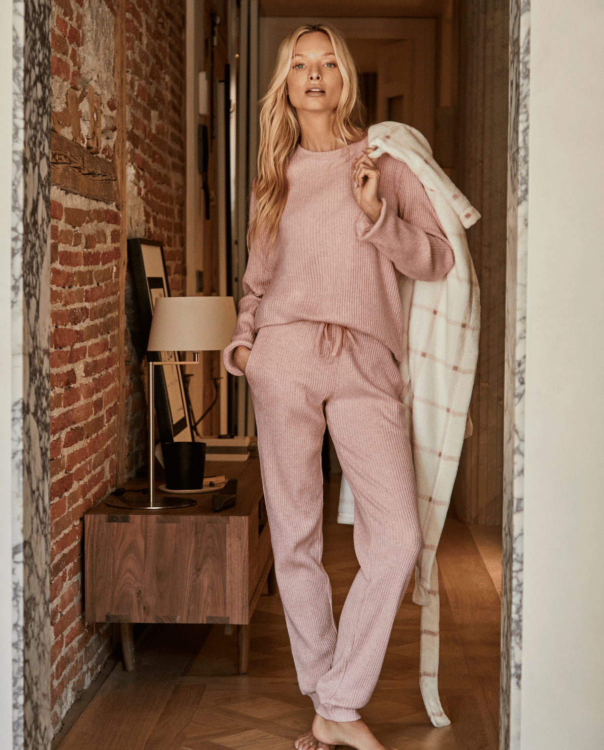 Pyjama deux pièces côtelé Selmark