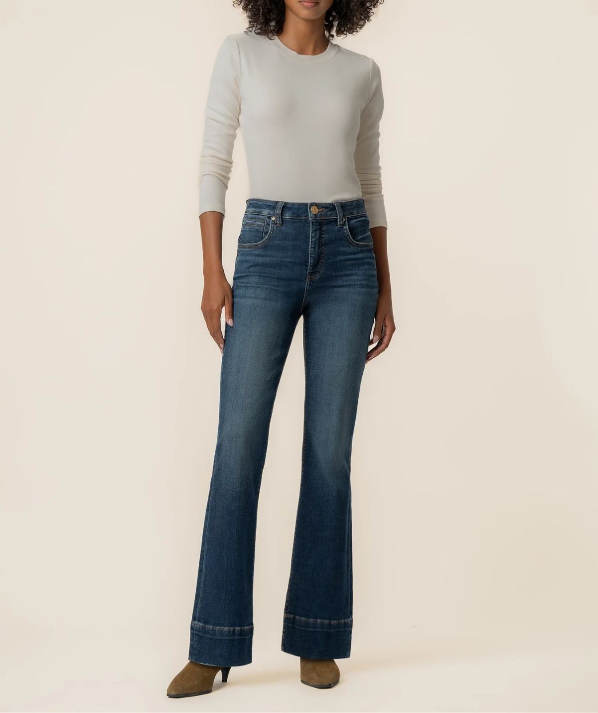Jeans flare taille haute Stella Kut 