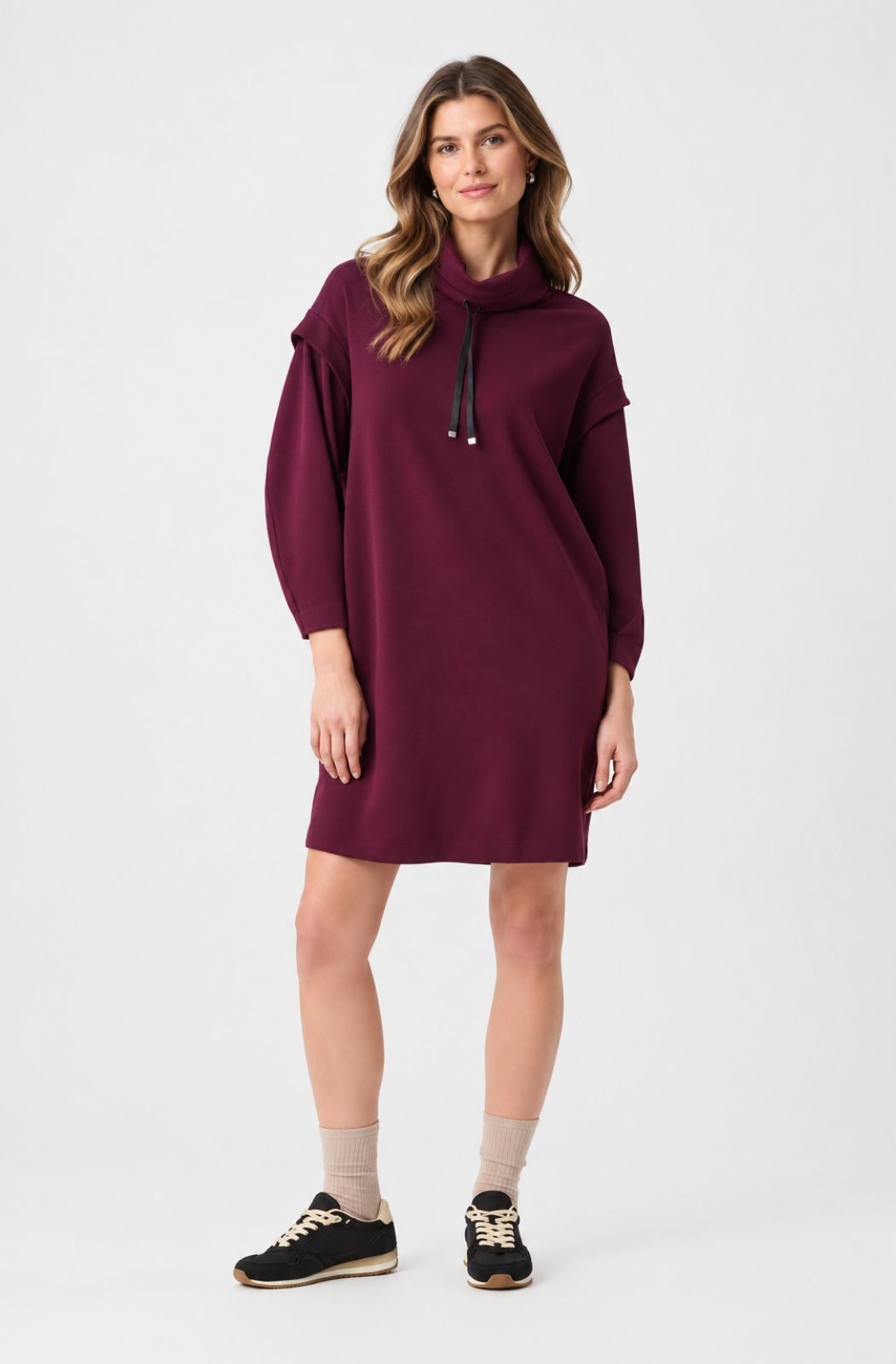 Robe pull courte à col montant Joseph Ribkoff