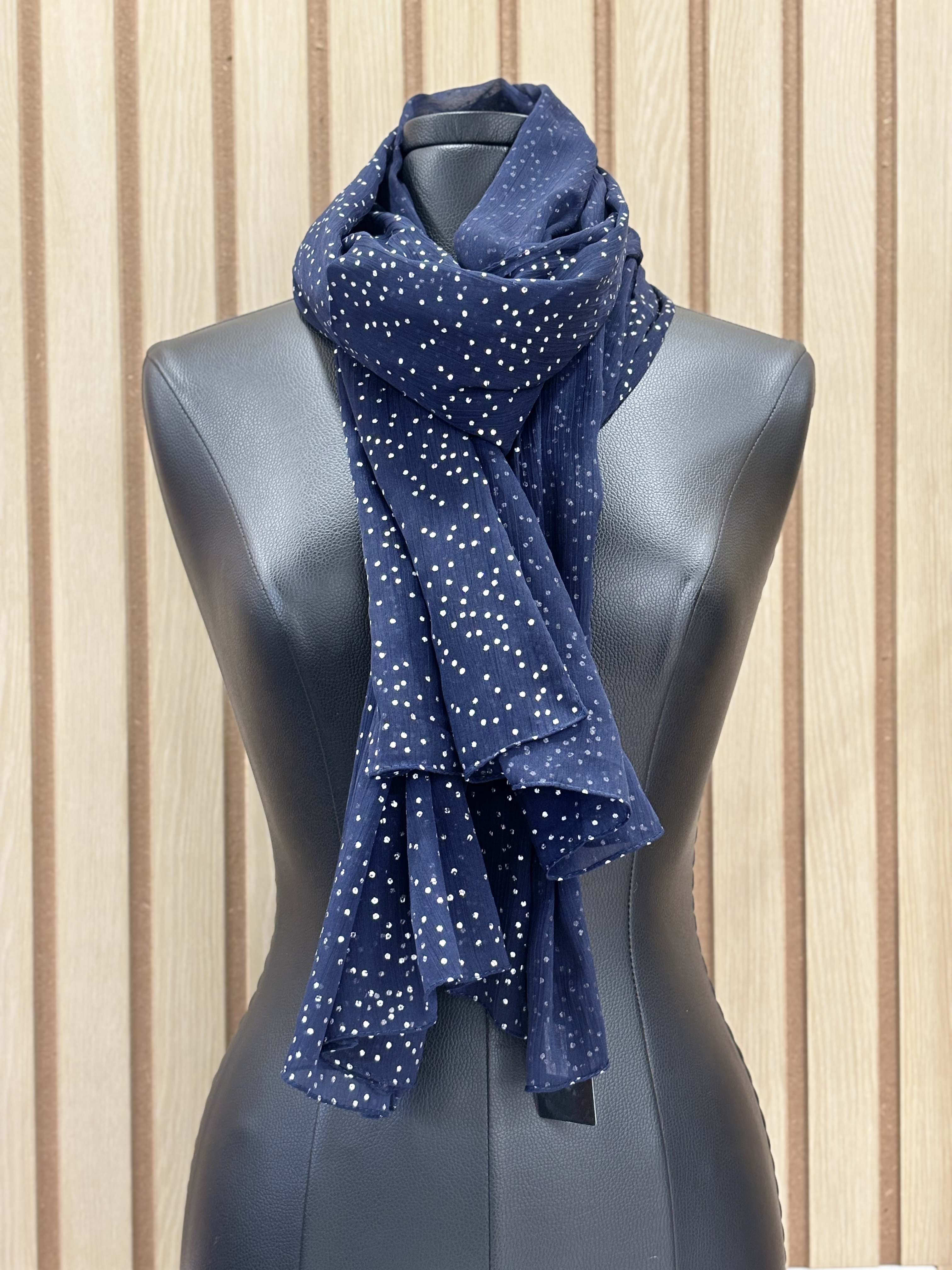 Foulard à petits pois scintillants Les Nana