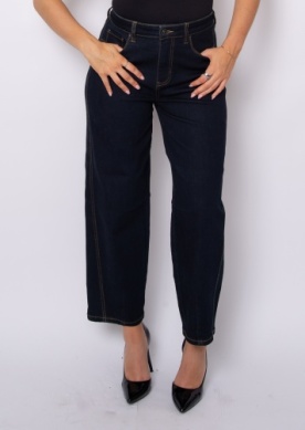 Jeans barni en sergé extensible à jambe ballon Second Skin 40W070S