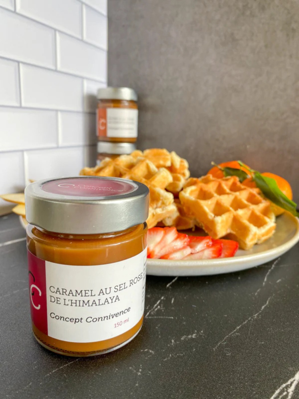 Caramel au sel rose de l