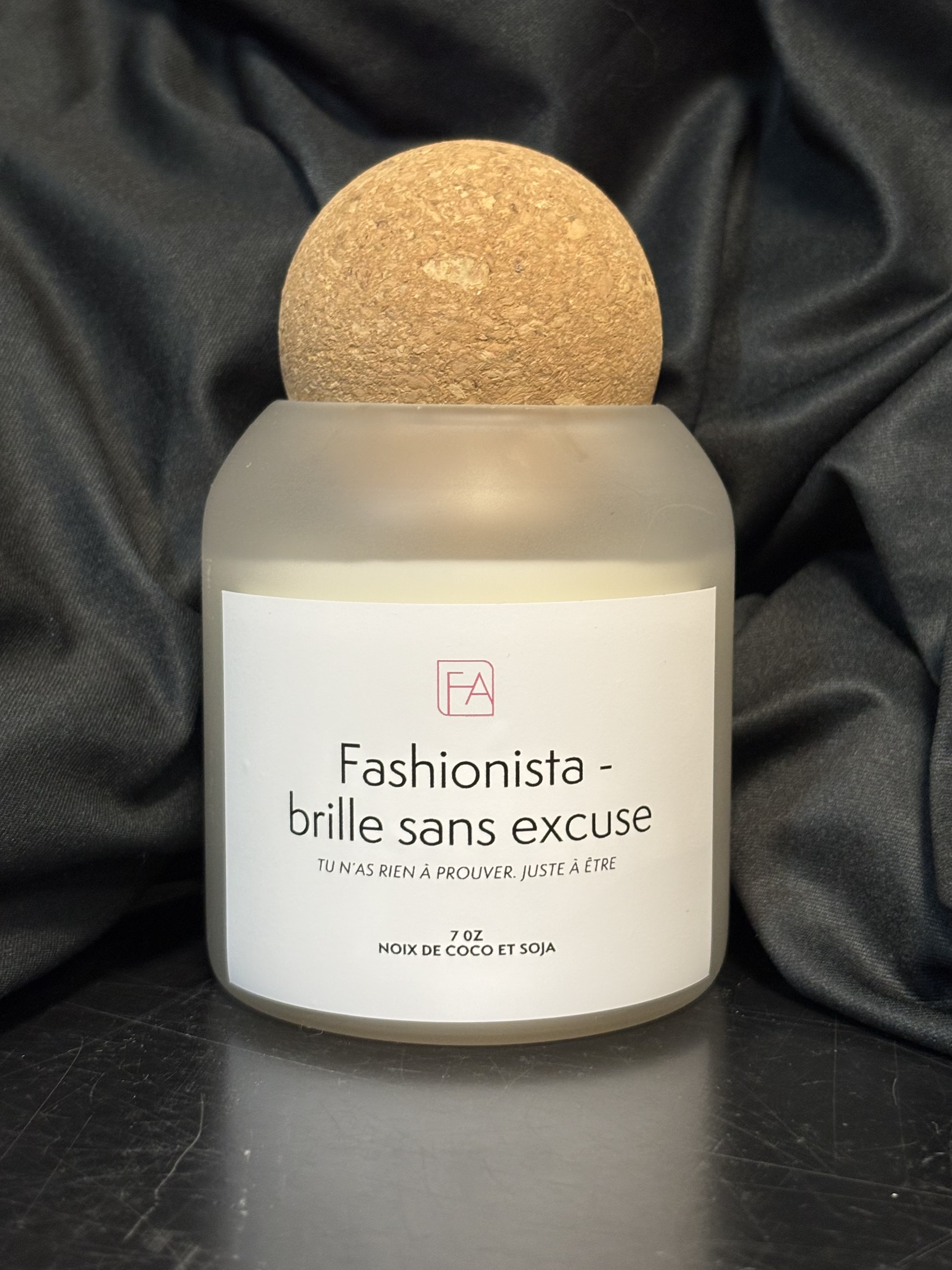 Chandelle Fashionista- brille à ta façon (Poire et Mandarine) 