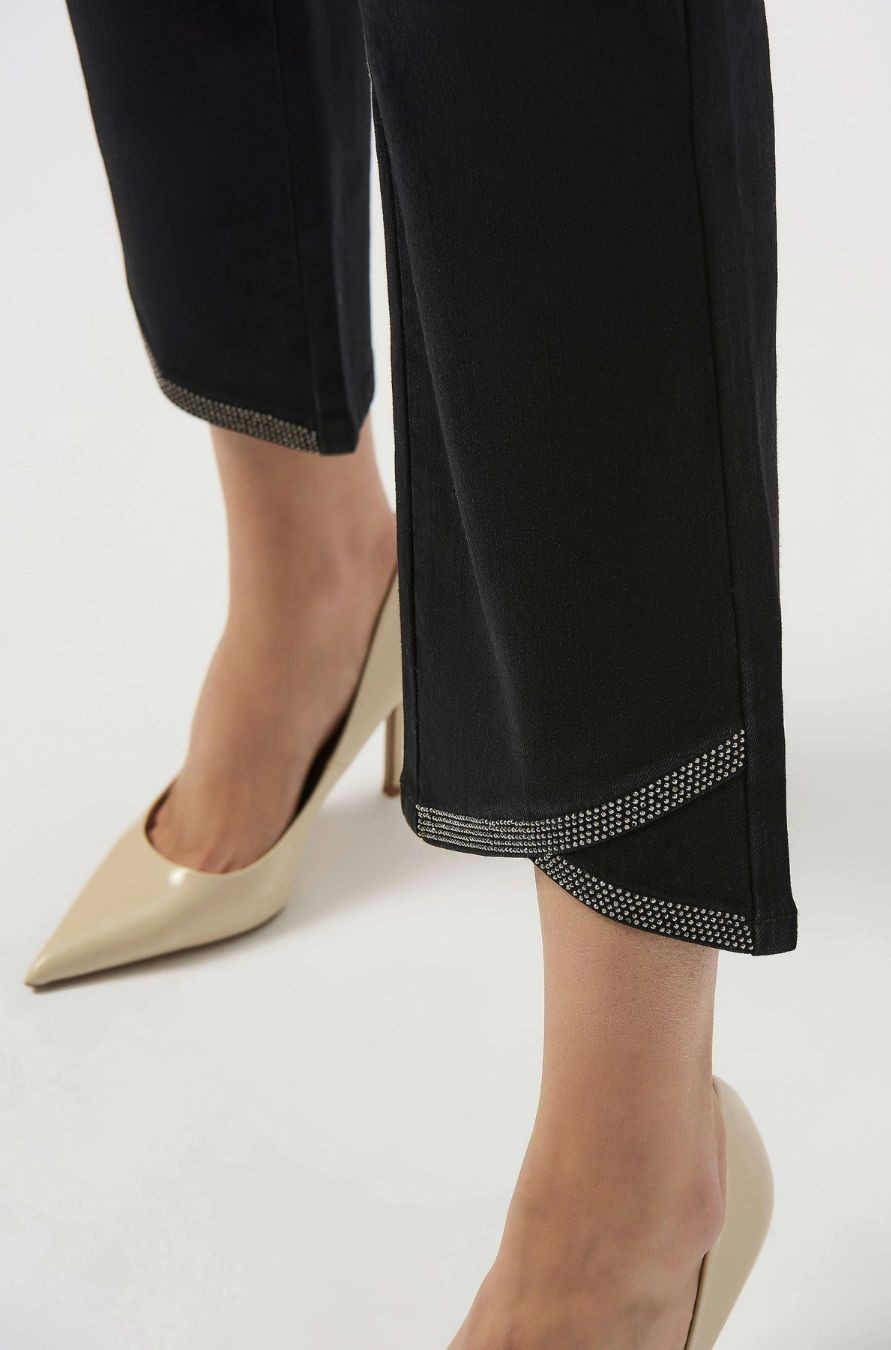 Jean Classique à Jambe Droite en Denim Extensible Joseph Ribkoff 253986