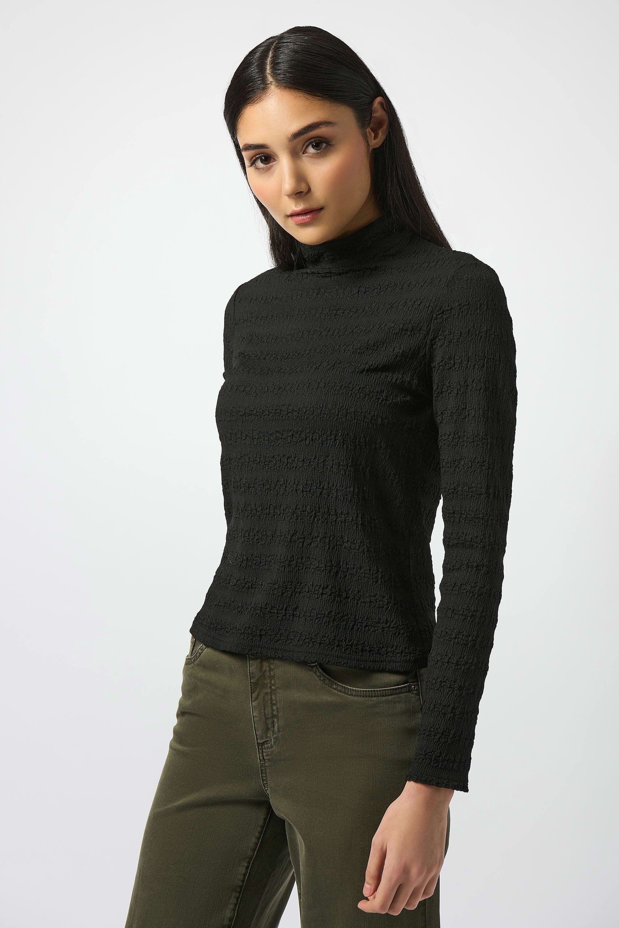 Haut Ajusté en Tricot Texturé Joseph Ribkoff 253294