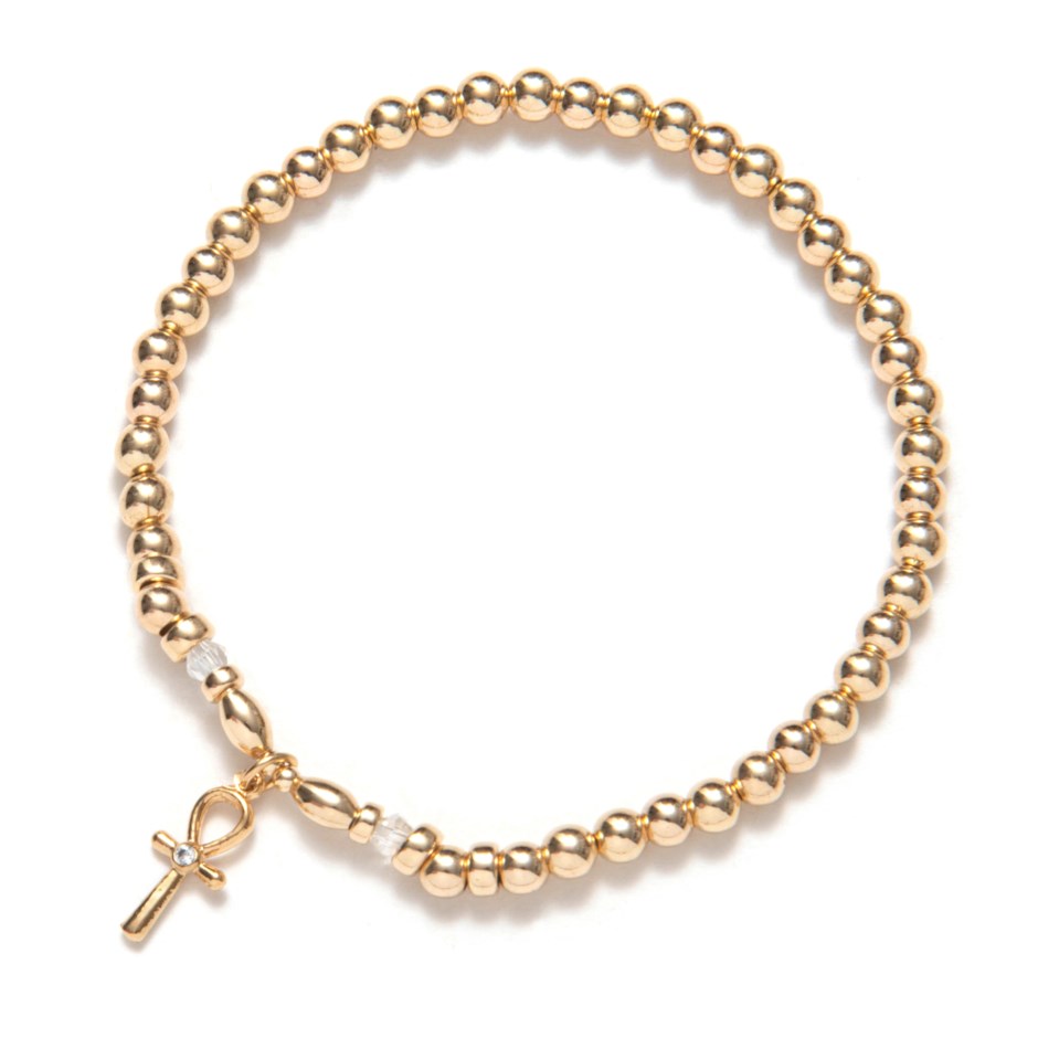 Bracelet Be an Amulet clef Gold Beblue
