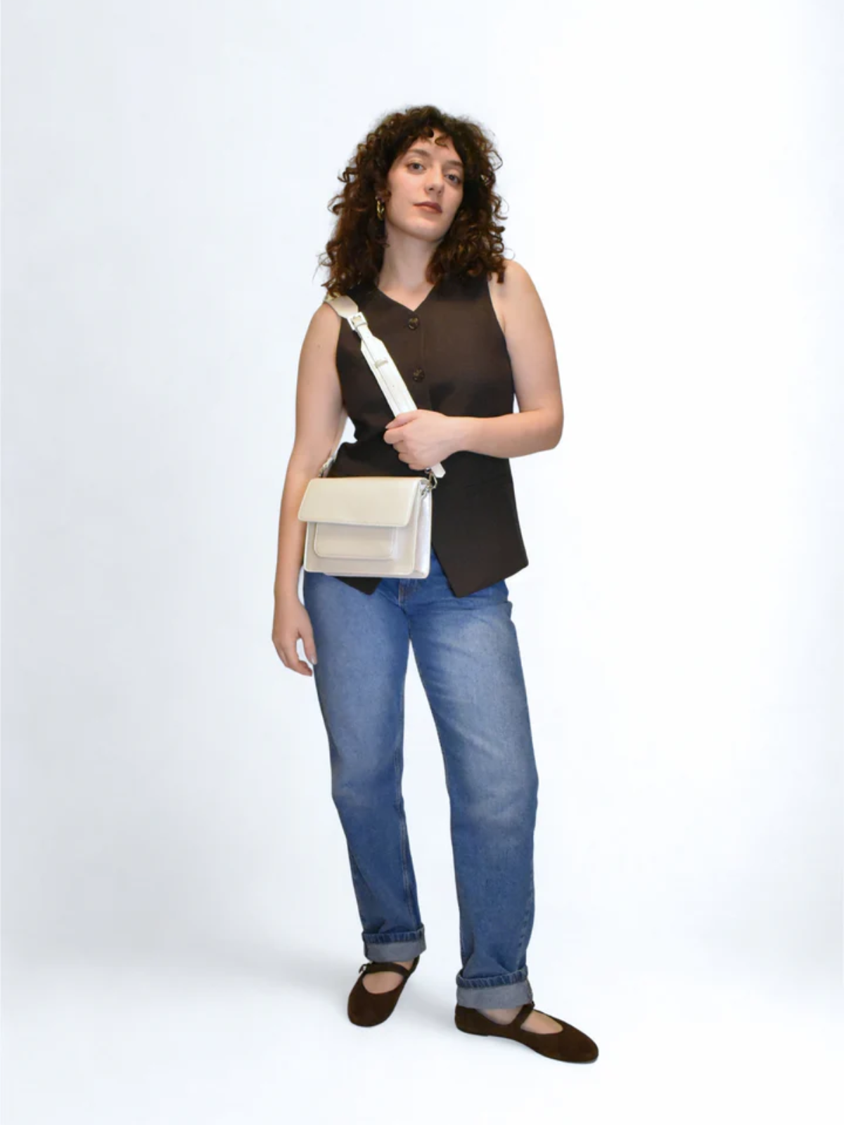 Sac à mains STRUCTURE BRILLANTE EN POCHE DE CAYMAN HVISK