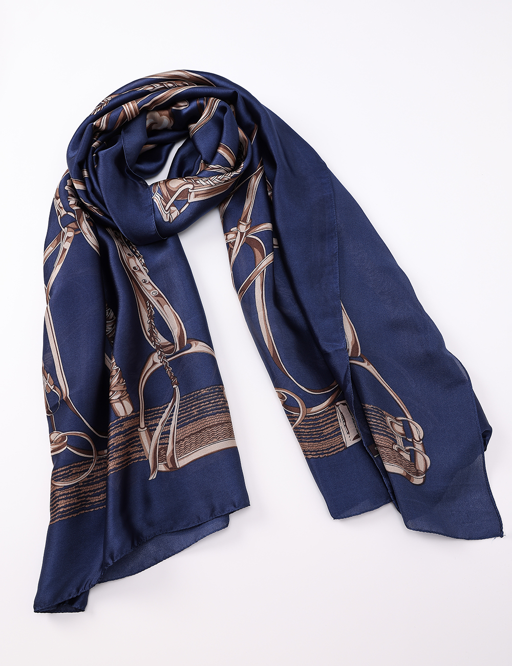 Foulard en soie rectangulaire Design Fashion