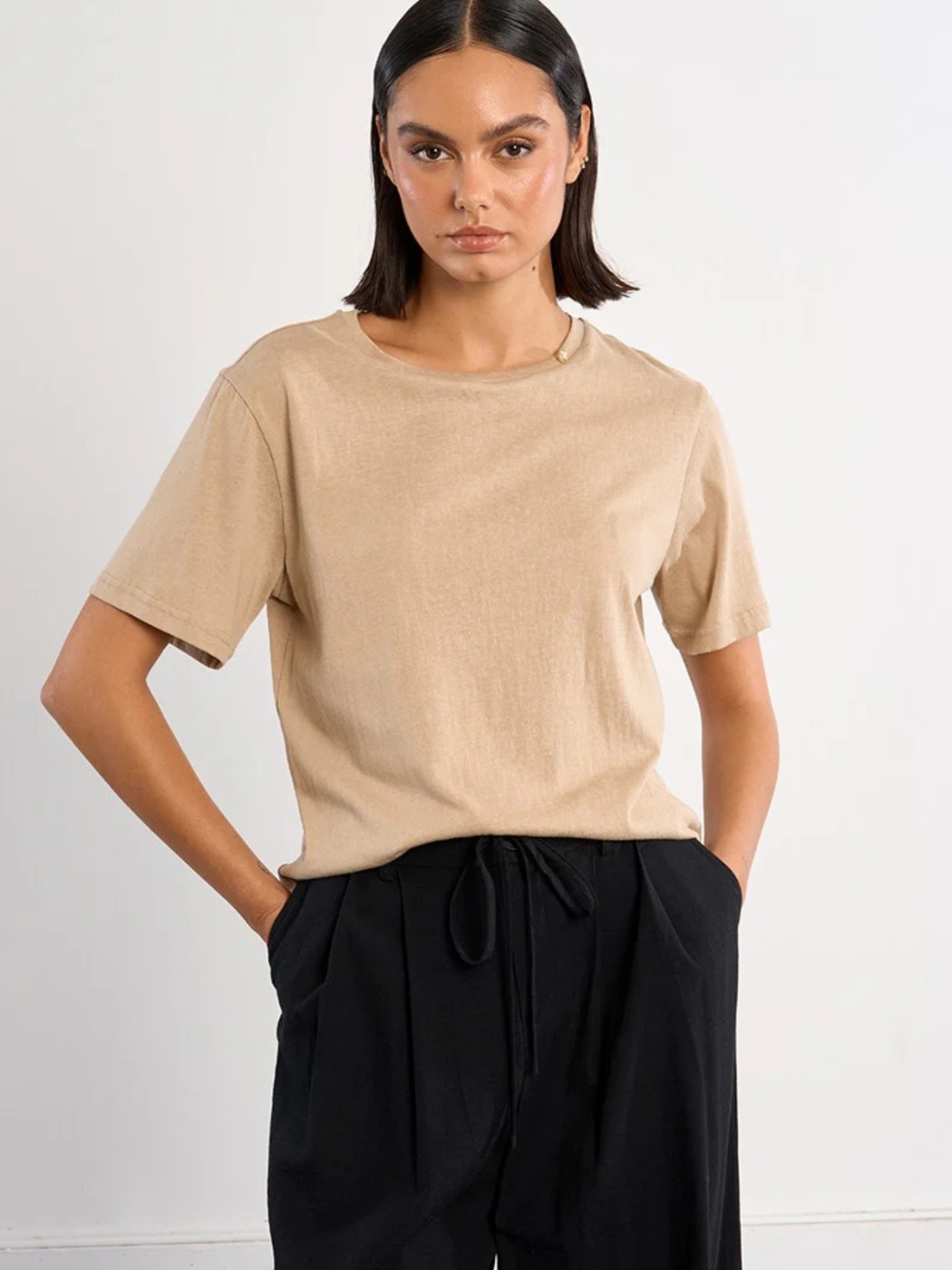 T-shirt basic décontracté LILI SIDONIO