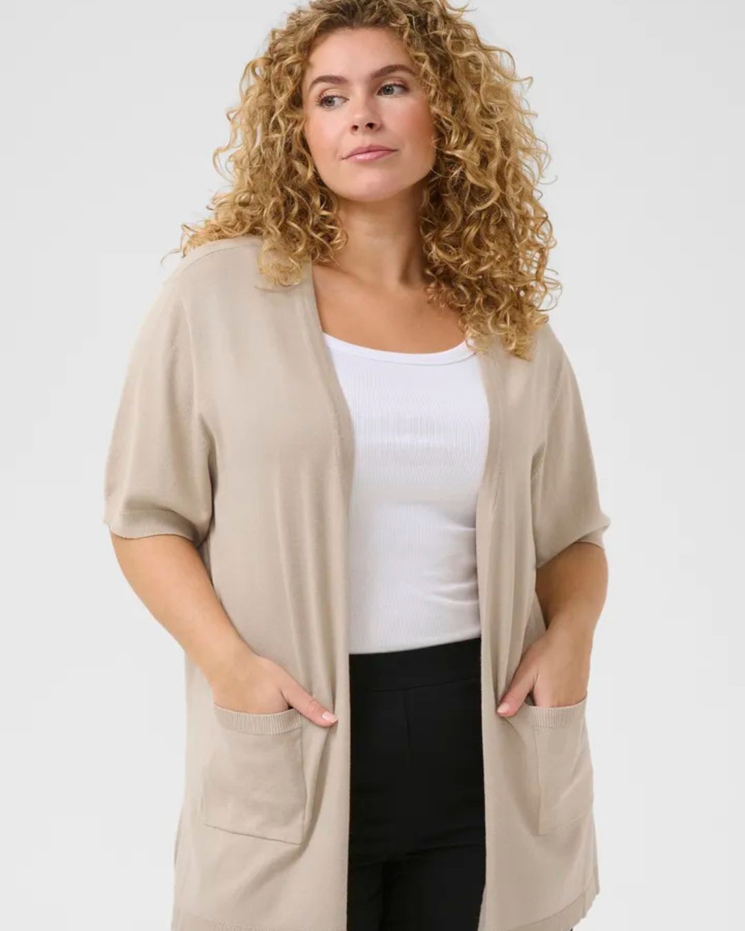 Cardigan avec Poche KCfarsia Kaffe Curve 10583302