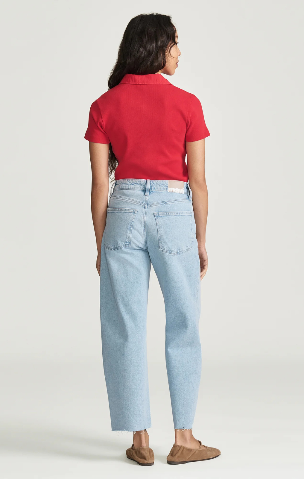 Jeans barrel Nica Mavi 