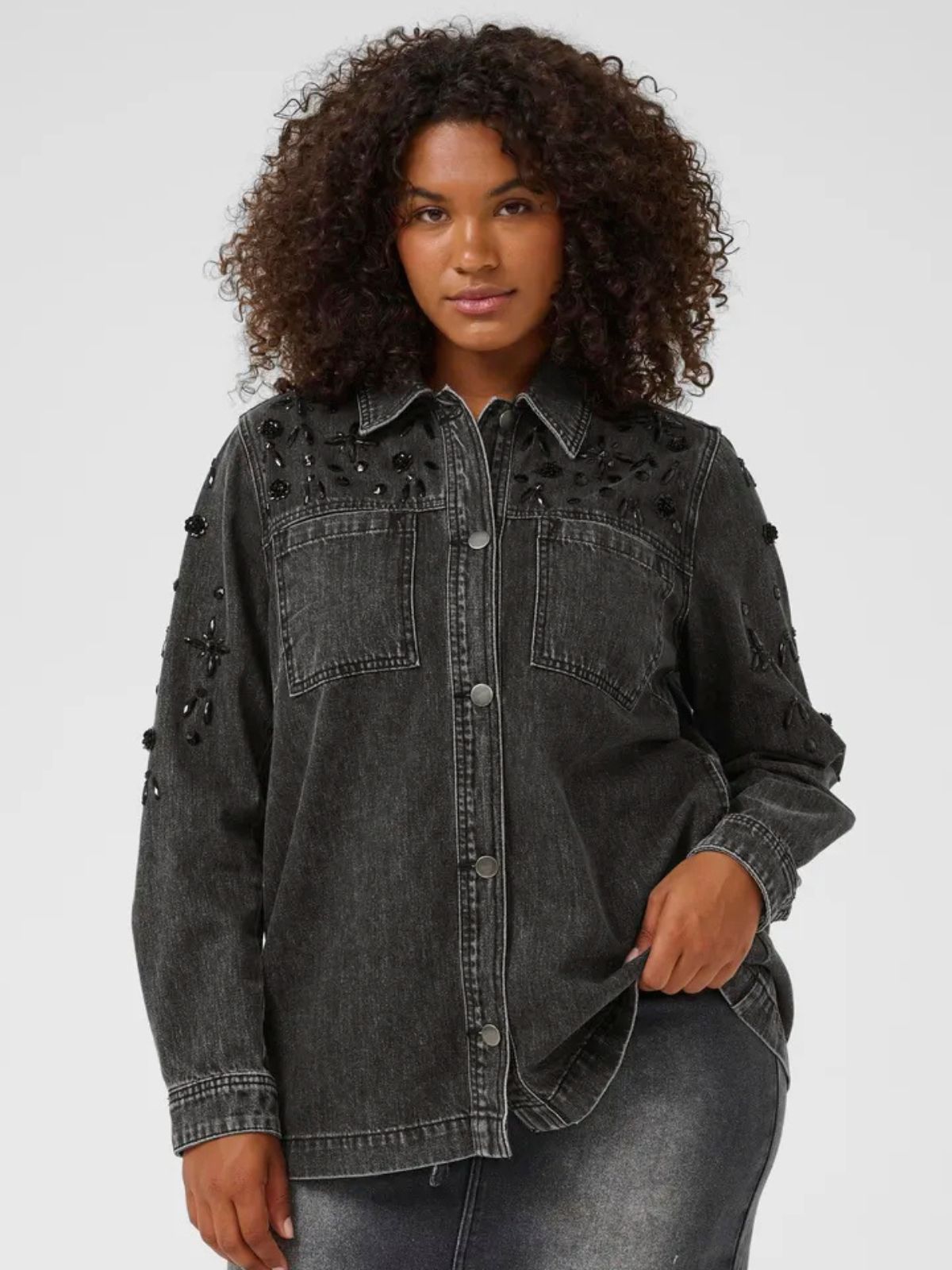 Jacket en Jeans Kaffe Curve 