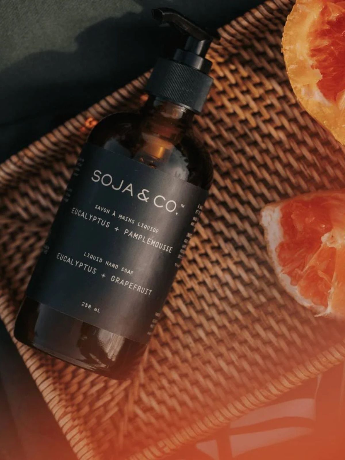Savon à mains liquide | Eucalyptus + Pamplemousse 250ml Soja & Co