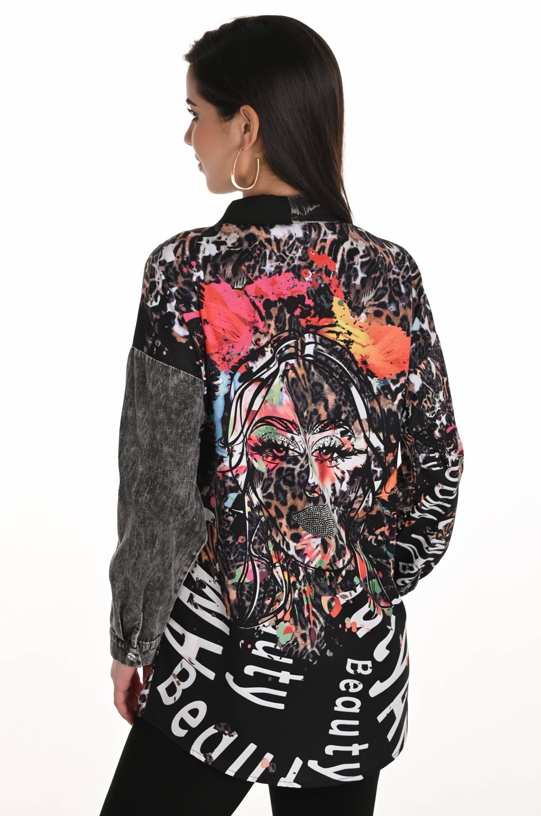 Blouse avec Imprimer animal Frank Lyman 253749