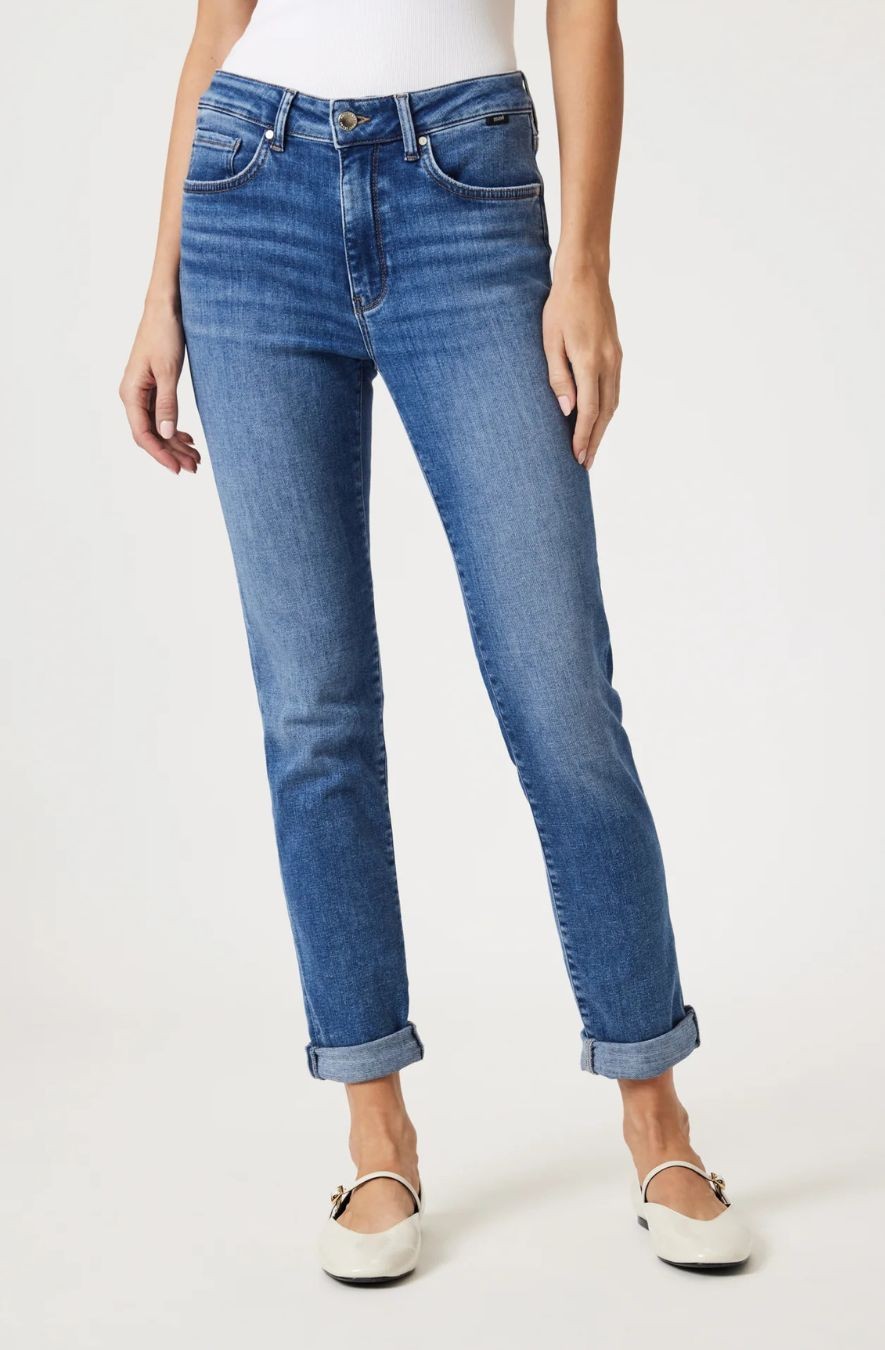 Jeans Kathleen MId Brushed Feather Blue 88719
