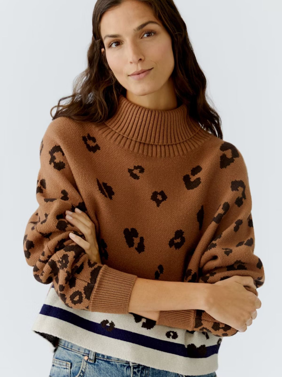 Pull à col roulé OUI