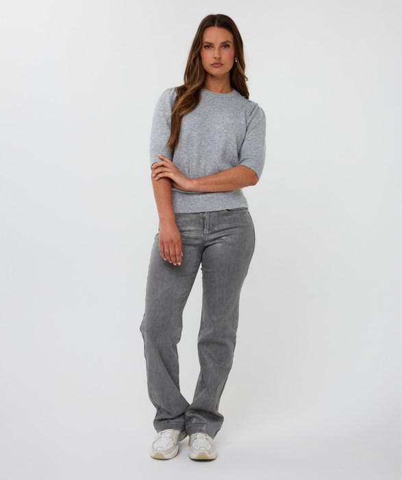 Pantalon coupe droite effet métallisé Esqualo F2512507
