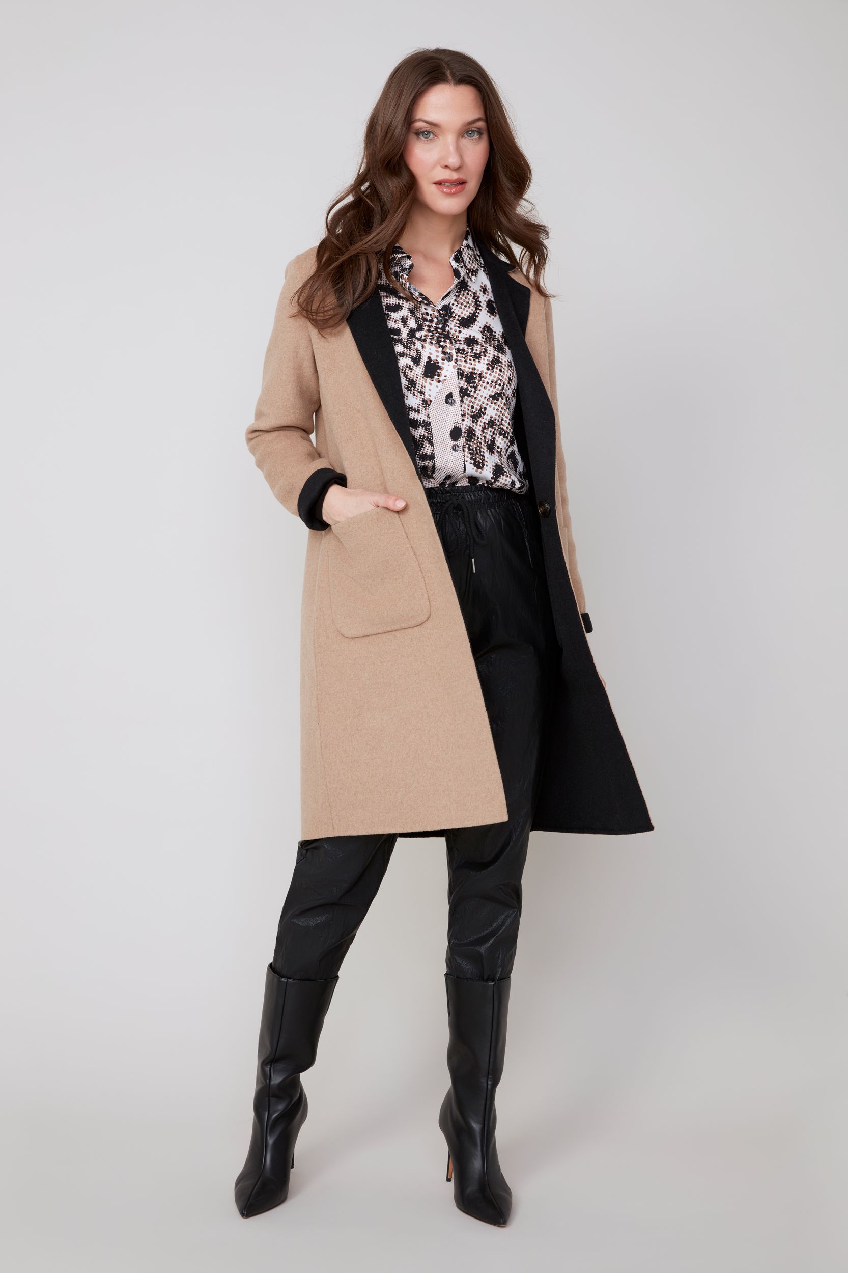 Manteau tissée Renuar R3924R