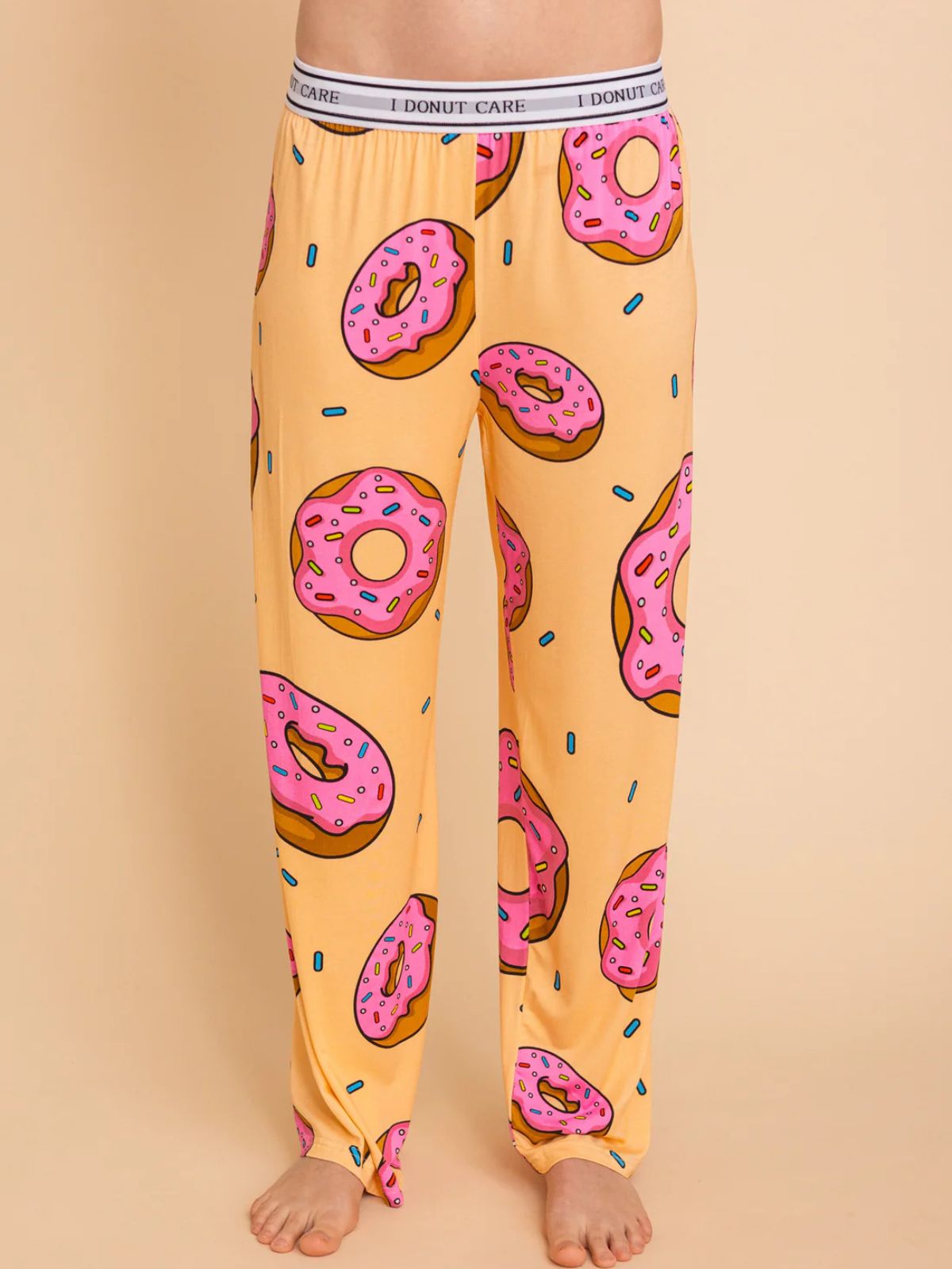 Pantalon Pyjama Évasé "I DONUT CARE" Pop Underwear 