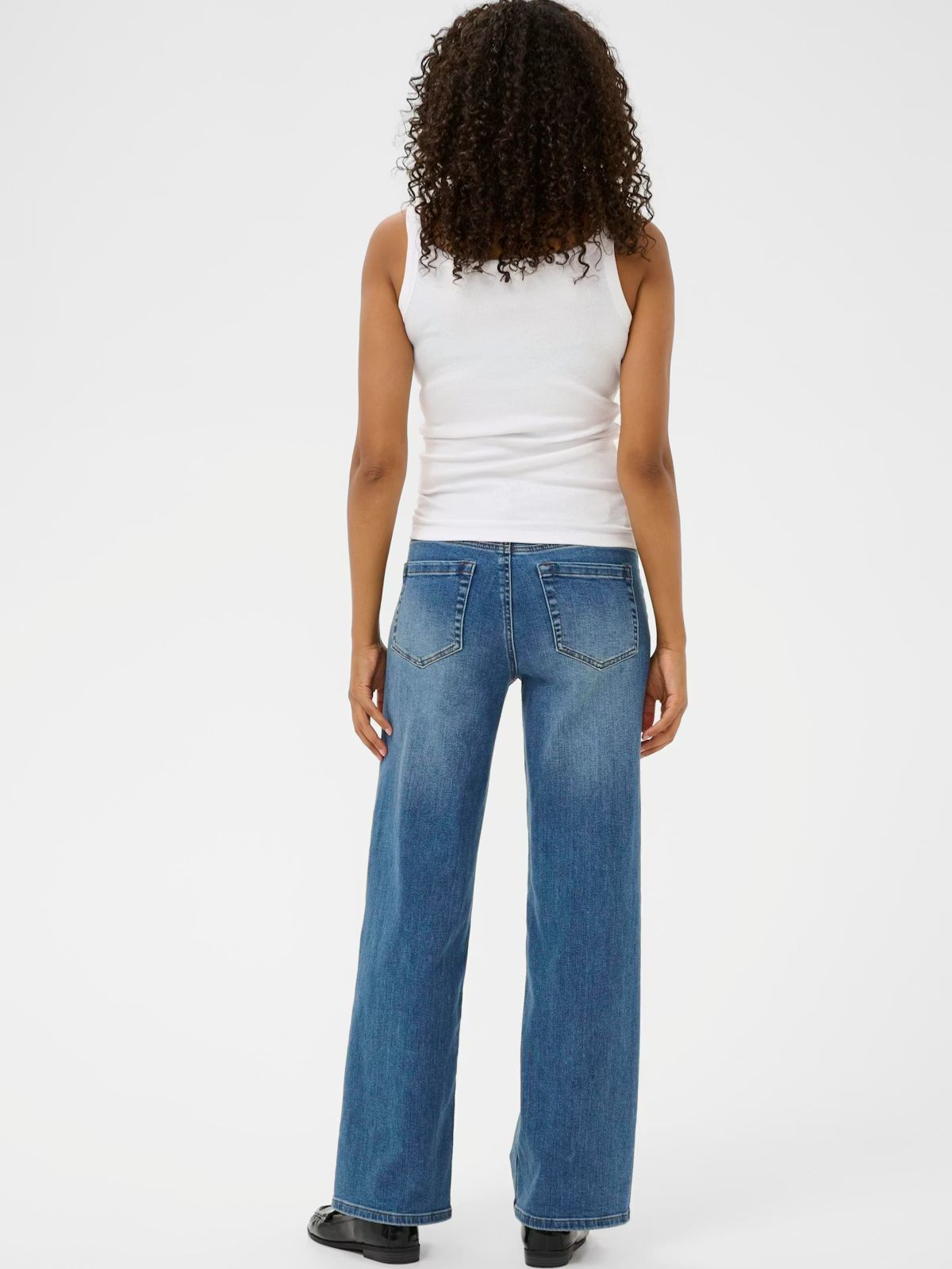 Jeans taille haute longeur 32 Kaffe 